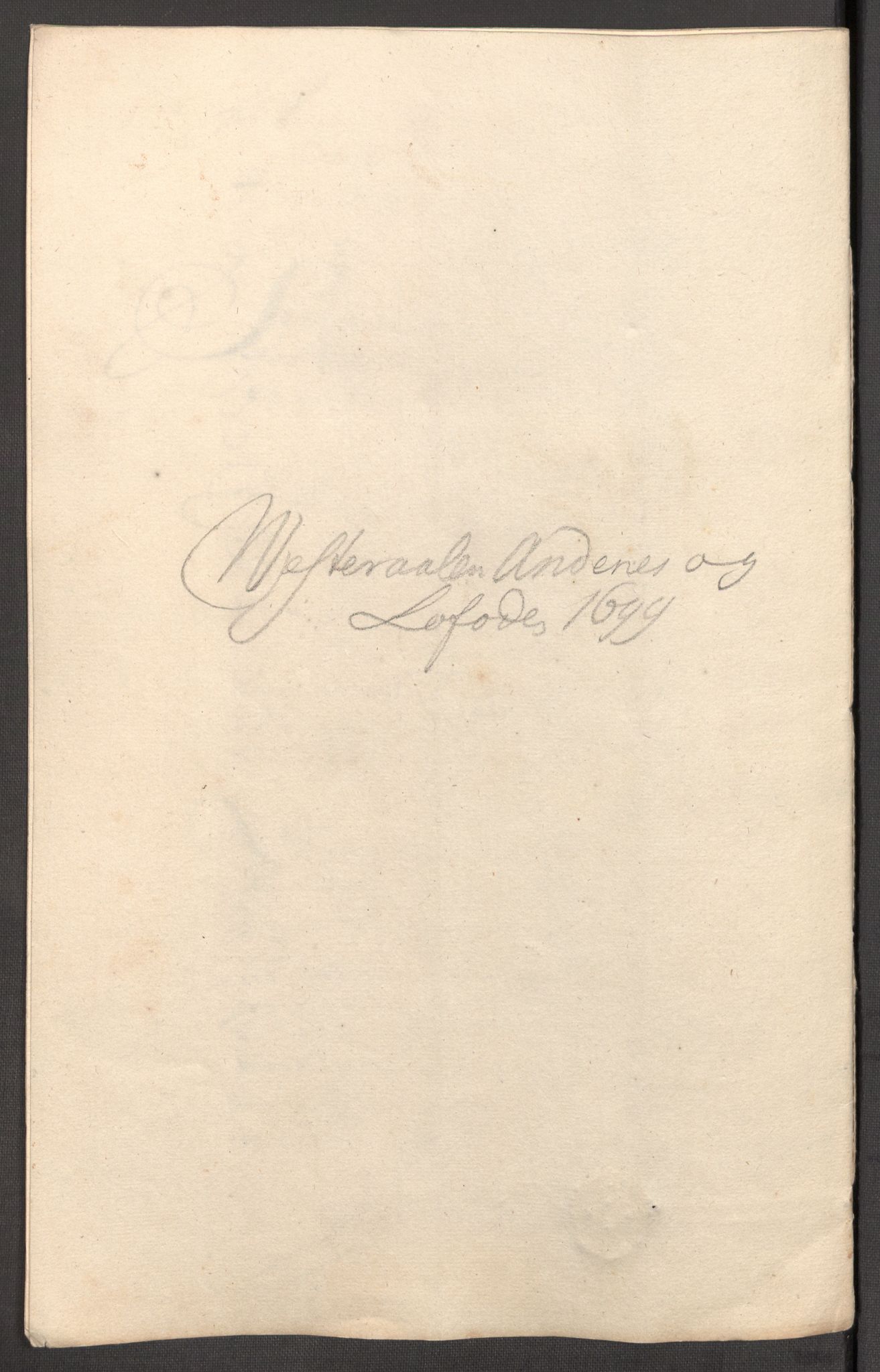 Rentekammeret inntil 1814, Reviderte regnskaper, Fogderegnskap, RA/EA-4092/R67/L4678: Fogderegnskap Vesterålen, Andenes og Lofoten, 1696-1708, p. 290