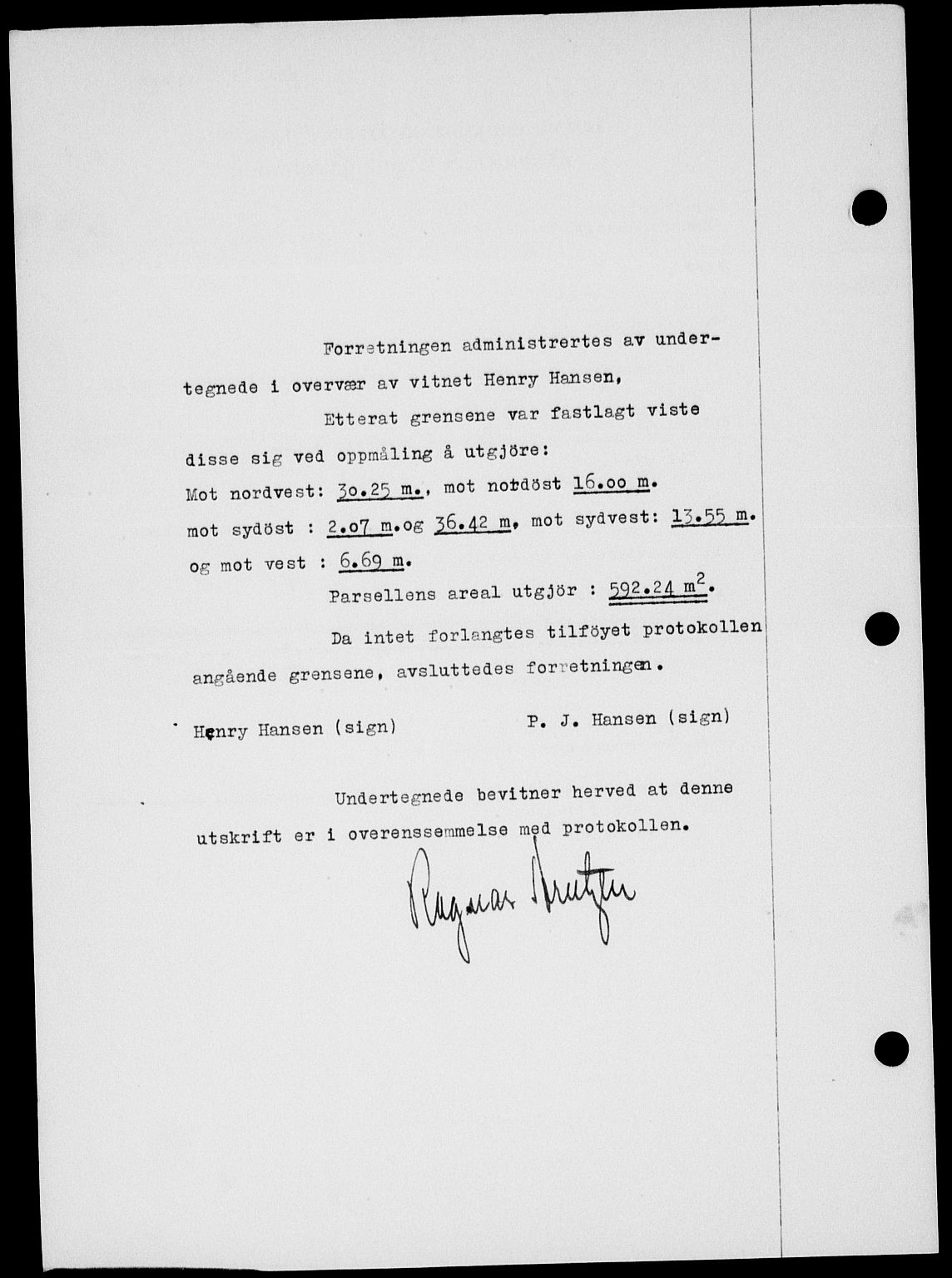 Onsøy sorenskriveri, SAO/A-10474/G/Ga/Gab/L0018: Mortgage book no. II A-18, 1946-1947, Diary no: : 281/1947
