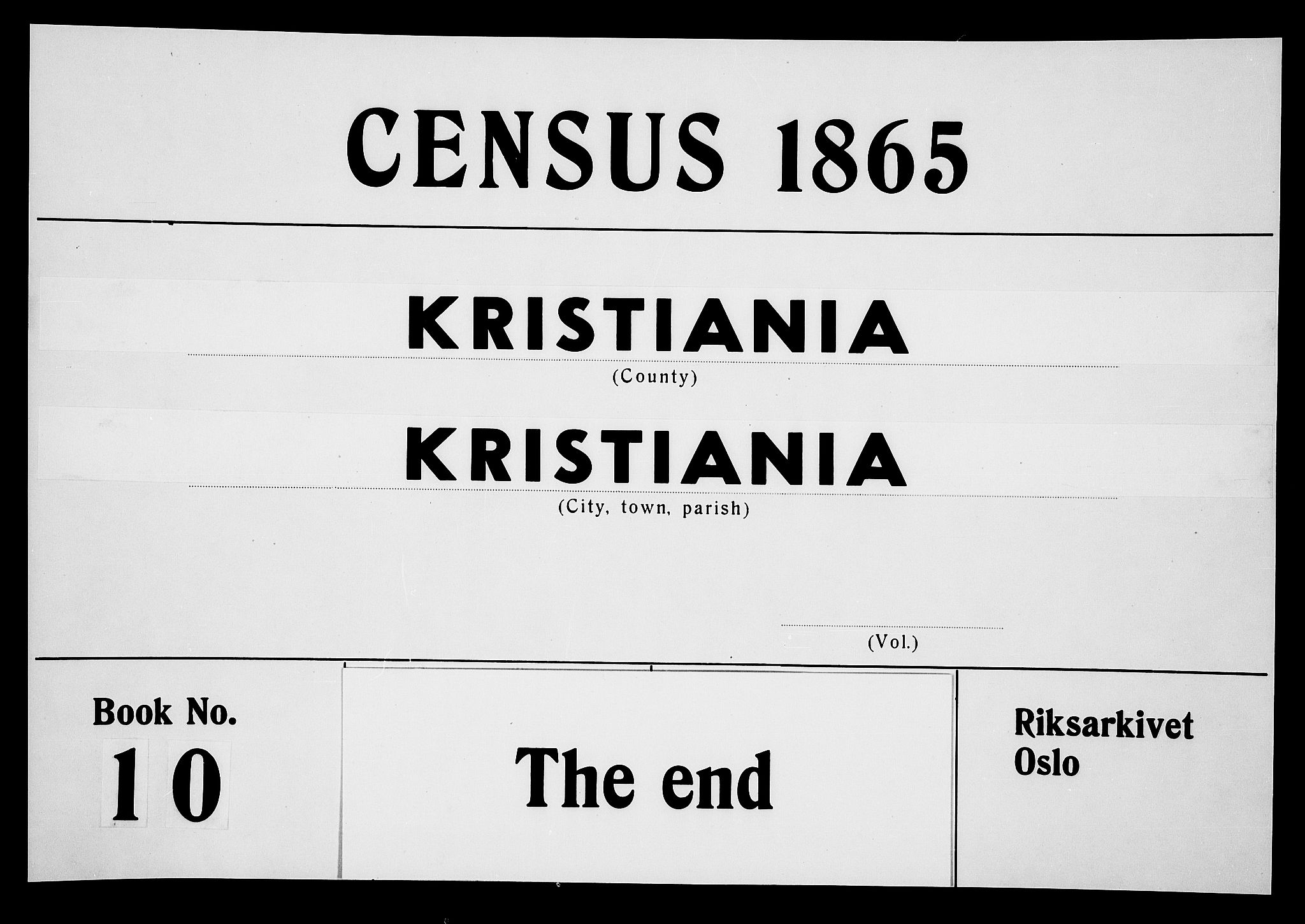 RA, 1865 census for Kristiania, 1865, p. 4420