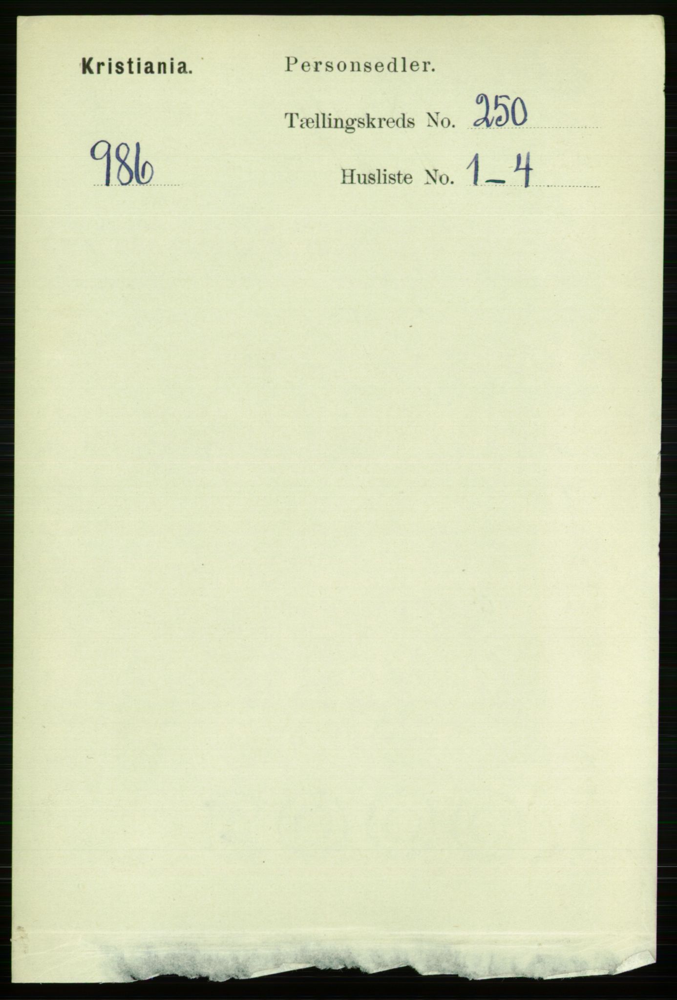 RA, 1891 census for 0301 Kristiania, 1891, p. 152735