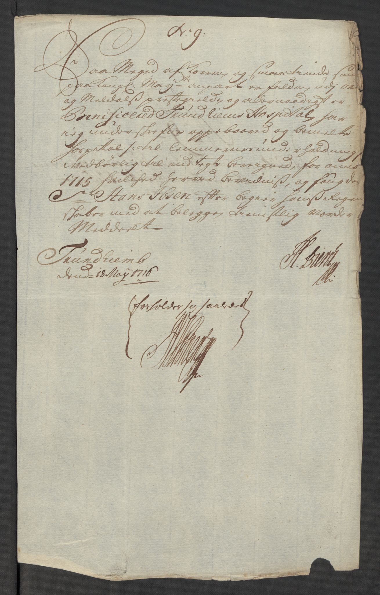 Rentekammeret inntil 1814, Reviderte regnskaper, Fogderegnskap, AV/RA-EA-4092/R60/L3966: Fogderegnskap Orkdal og Gauldal, 1715, p. 134