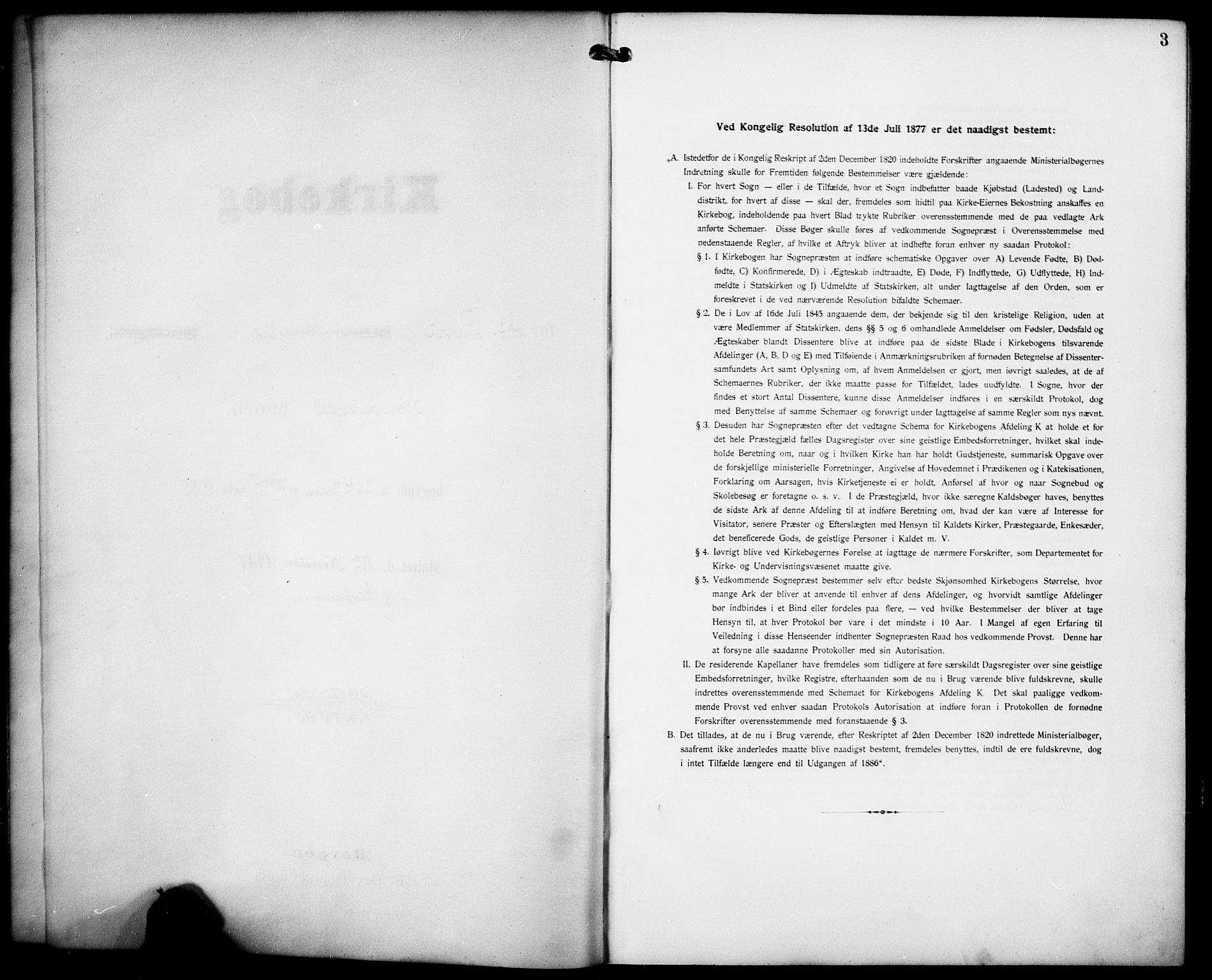 St. Petri sokneprestkontor, SAST/A-101813/001/30/30BB/L0010: Parish register (copy) no. B 10, 1905-1917, p. 3