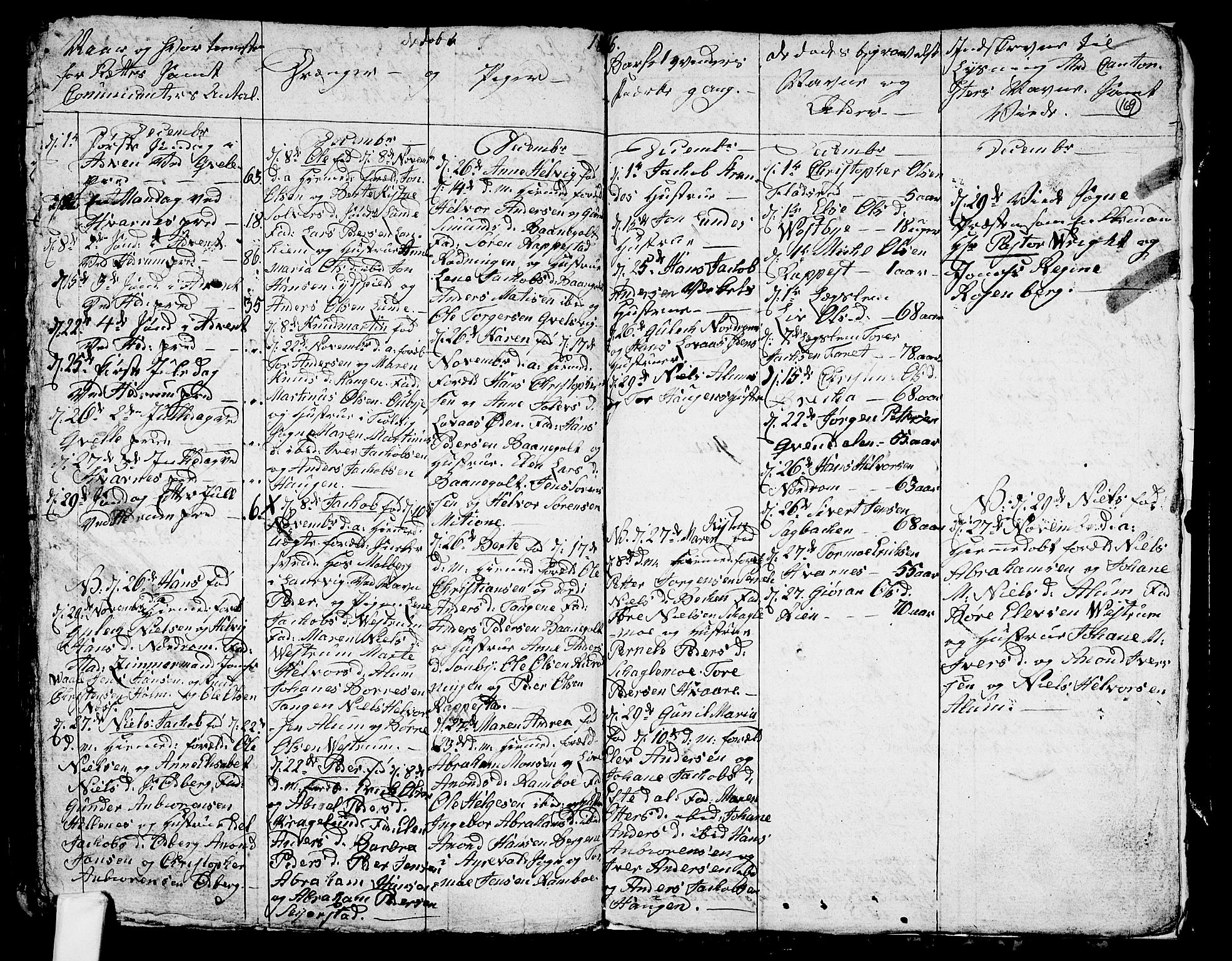 Hedrum kirkebøker, SAKO/A-344/G/Ga/L0002: Parish register (copy) no. I 2, 1803-1817, p. 169