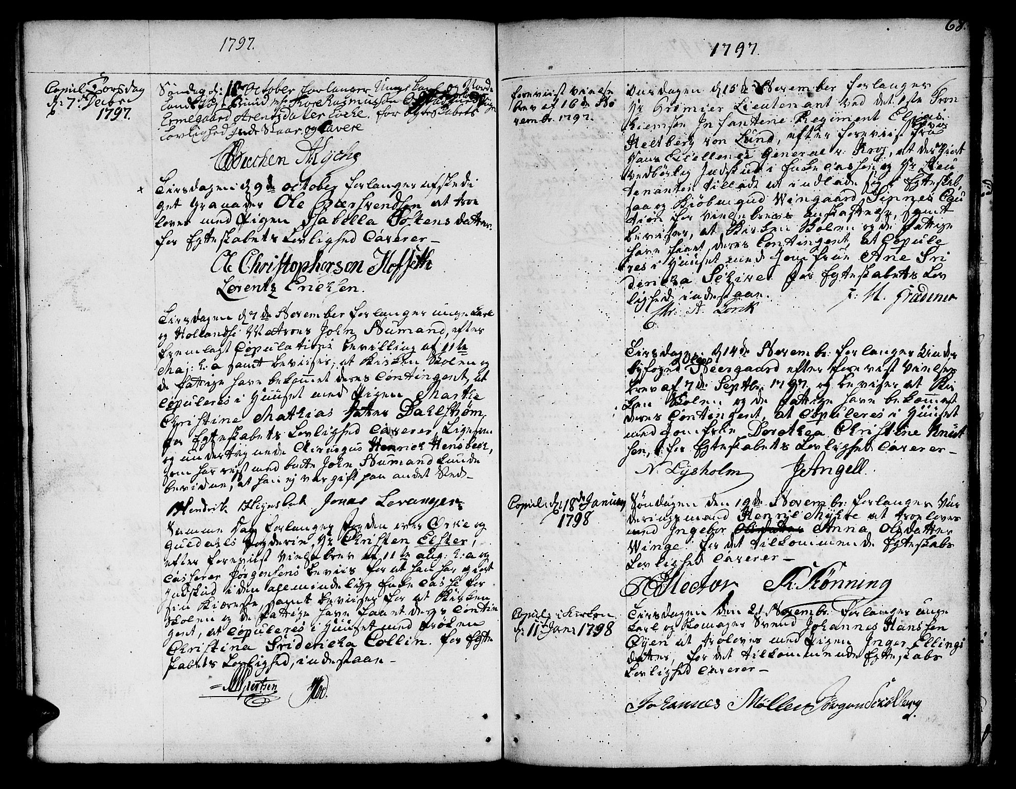 Ministerialprotokoller, klokkerbøker og fødselsregistre - Sør-Trøndelag, SAT/A-1456/601/L0041: Parish register (official) no. 601A09, 1784-1801, p. 68