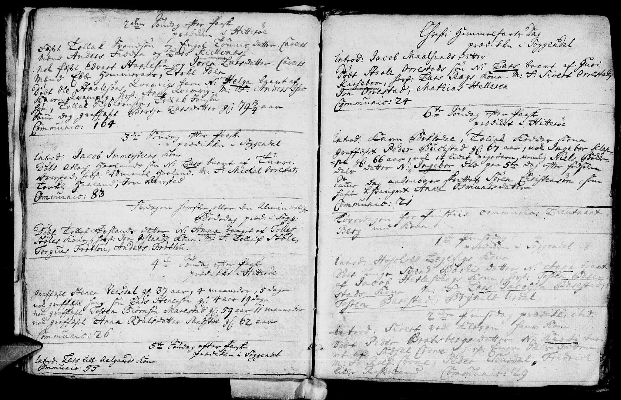 Sokndal sokneprestkontor, AV/SAST-A-101808: Parish register (official) no. A 1, 1729-1740