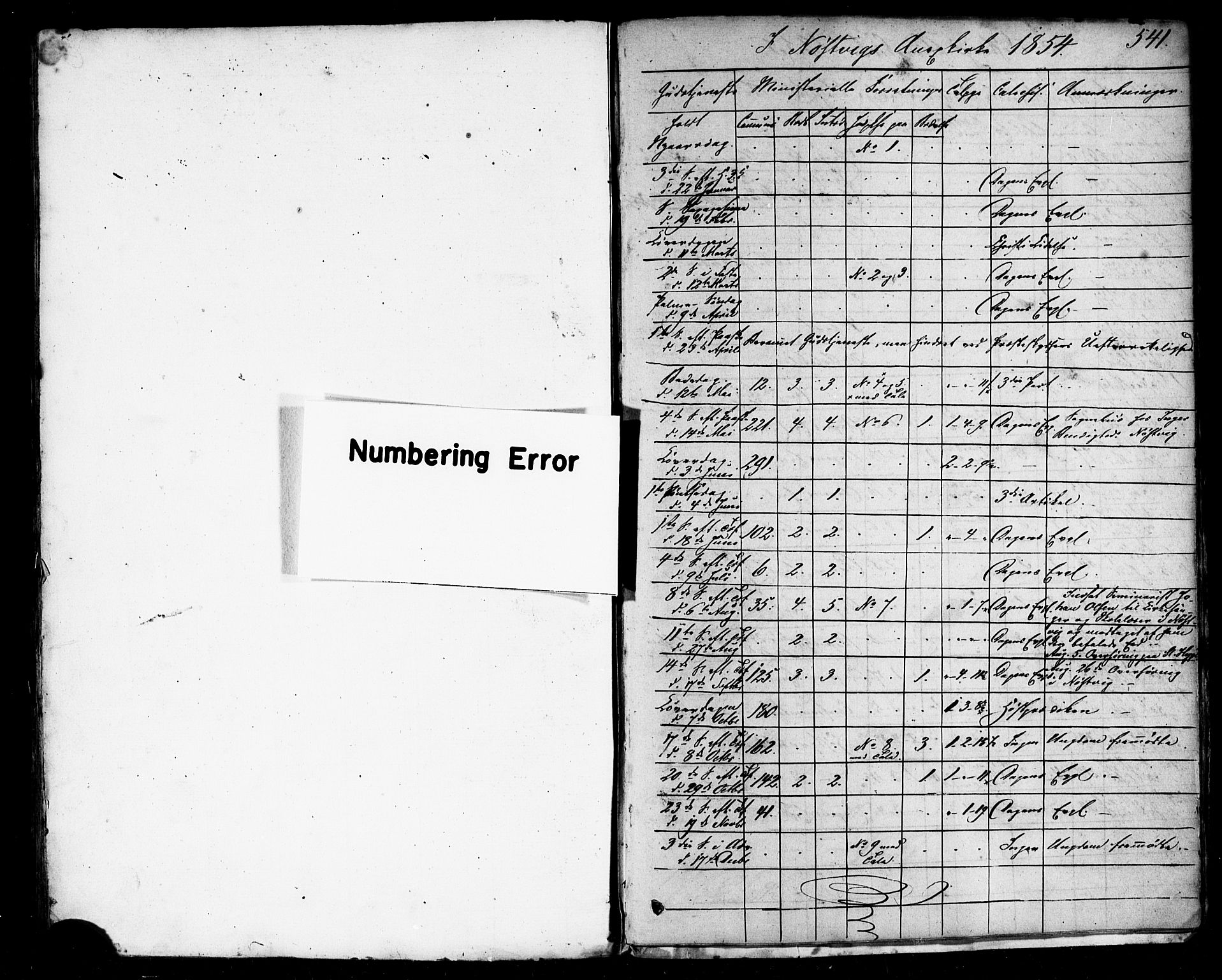 Ministerialprotokoller, klokkerbøker og fødselsregistre - Nordland, SAT/A-1459/814/L0224: Parish register (official) no. 814A05, 1834-1874, p. 541