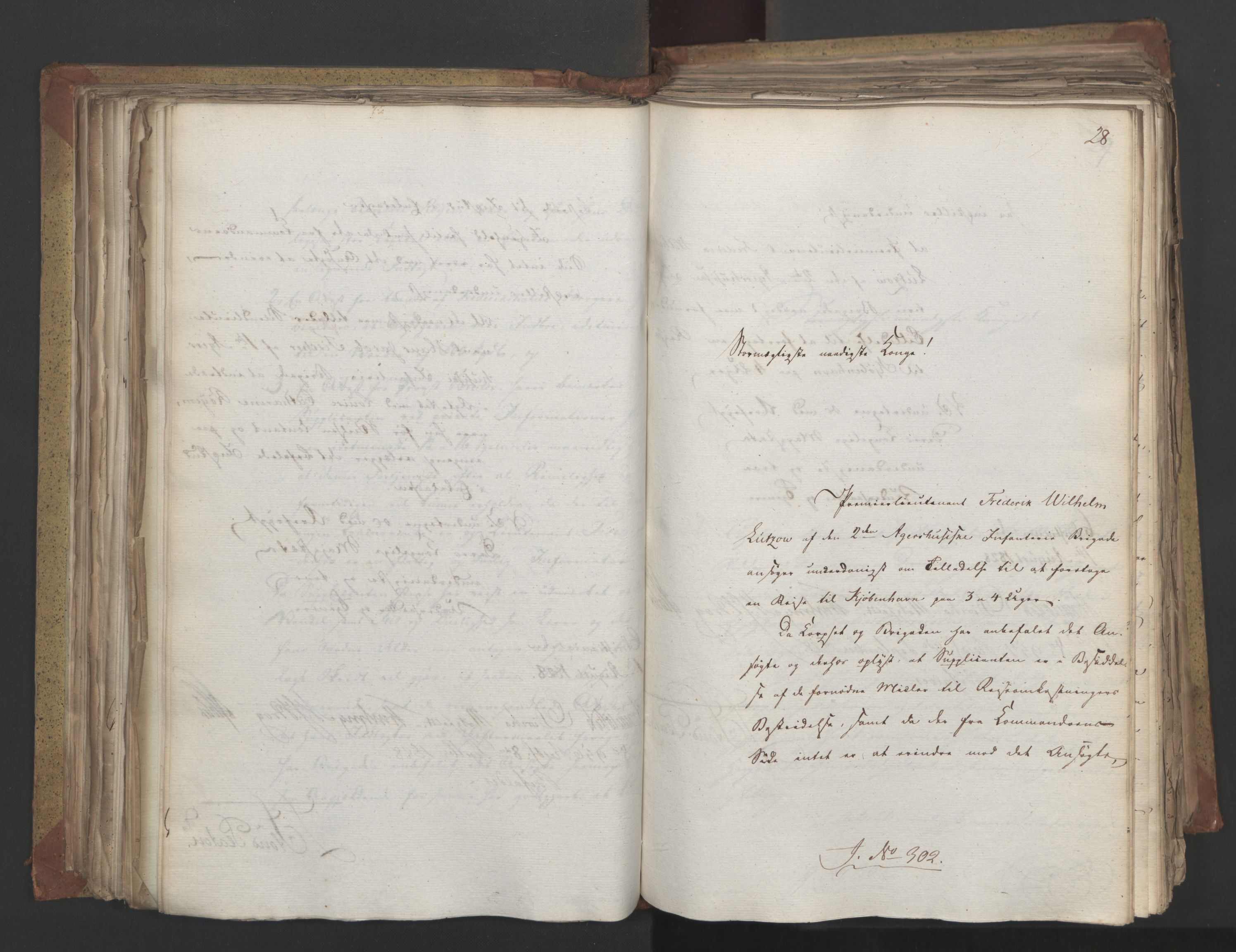 Statsrådsavdelingen i Stockholm, AV/RA-S-1003/D/Da/L0055: Regjeringsinnstillinger nr. 231-435, 1828, p. 235