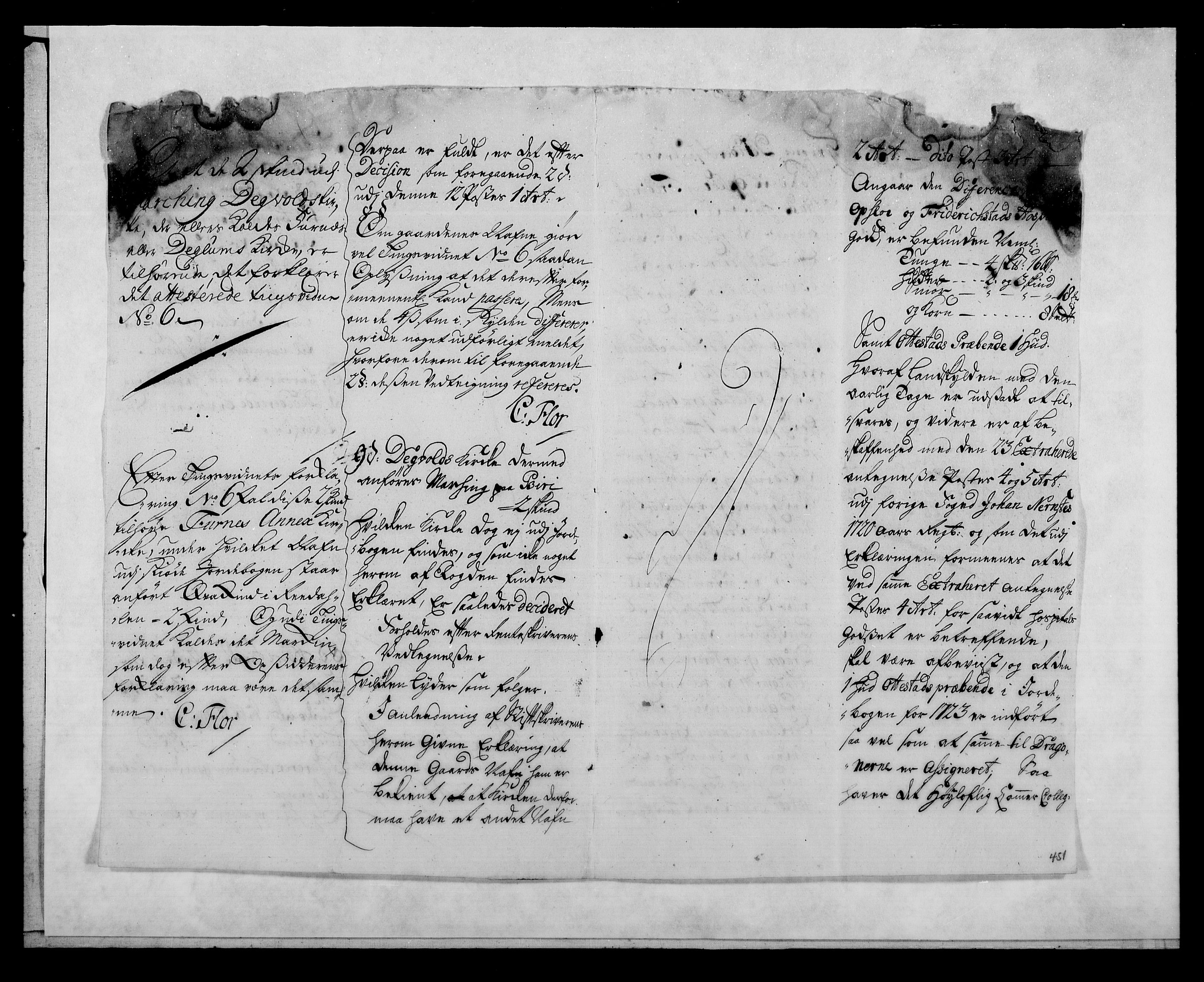 Rentekammeret inntil 1814, Reviderte regnskaper, Fogderegnskap, RA/EA-4092/R18/L1328: Fogderegnskap Hadeland, Toten og Valdres, 1723, p. 442