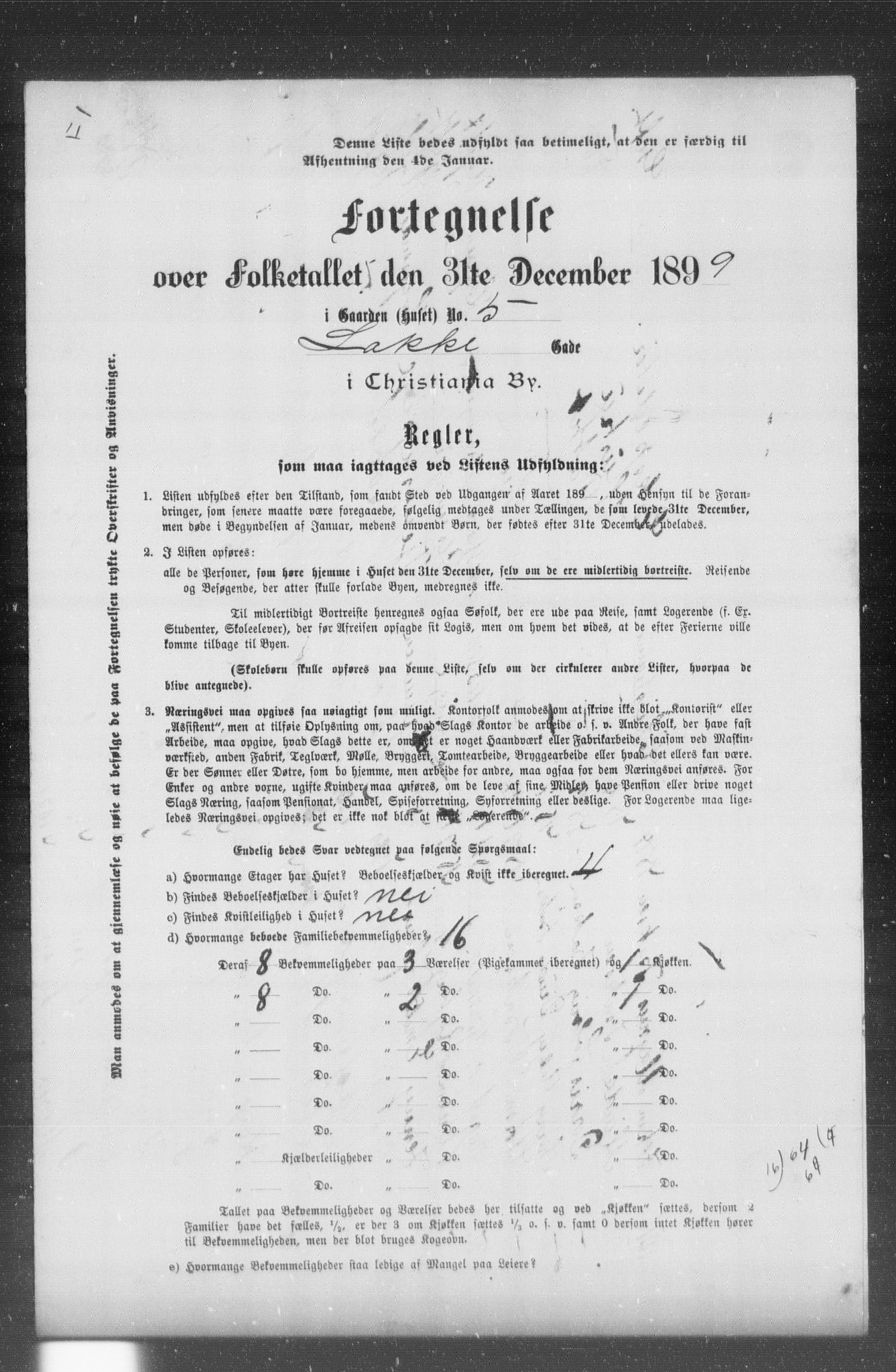 OBA, Municipal Census 1899 for Kristiania, 1899, p. 7217