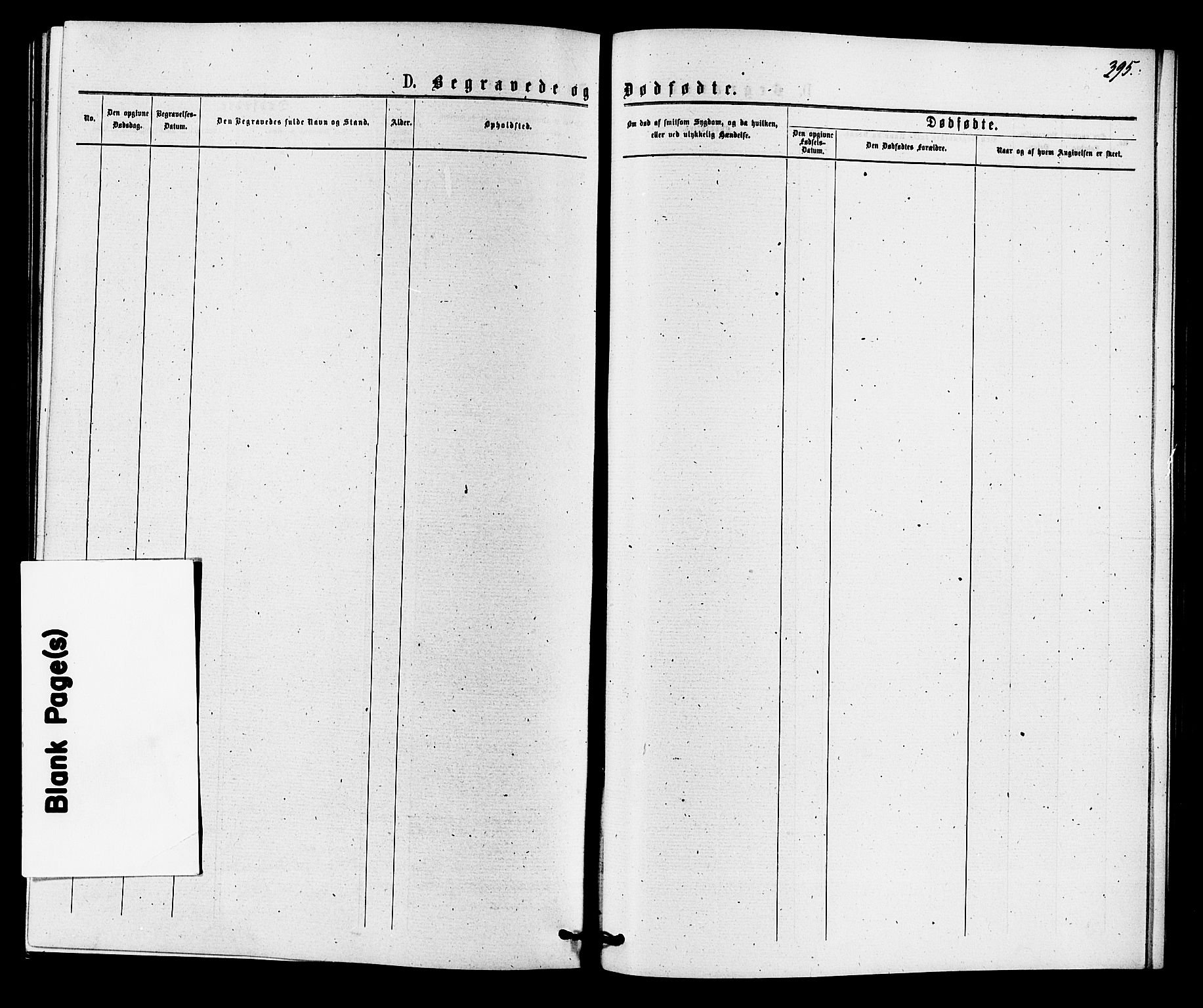 Hole kirkebøker, AV/SAKO-A-228/F/Fa/L0007: Parish register (official) no. I 7, 1873-1877, p. 395