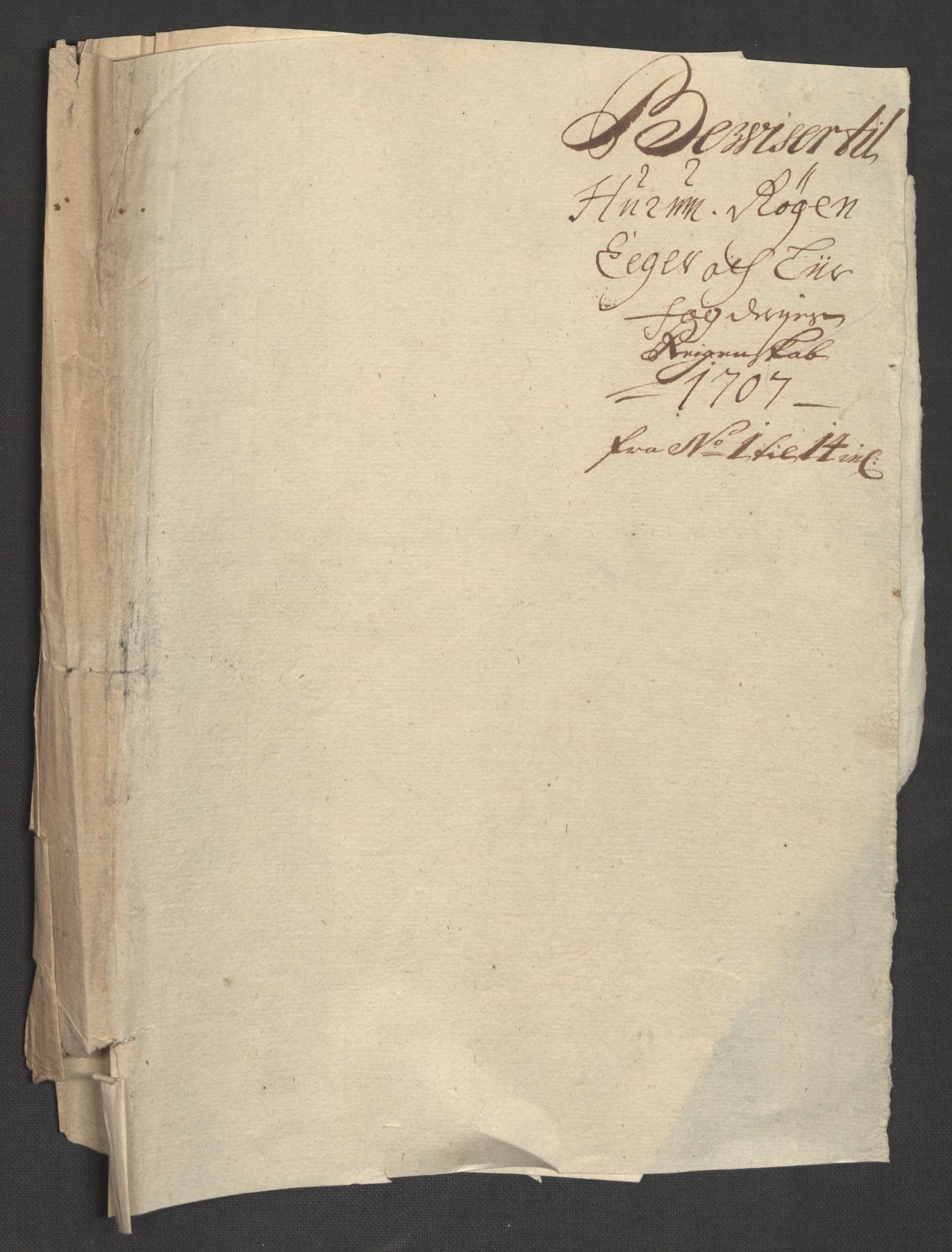 Rentekammeret inntil 1814, Reviderte regnskaper, Fogderegnskap, AV/RA-EA-4092/R30/L1701: Fogderegnskap Hurum, Røyken, Eiker og Lier, 1706-1707, p. 253