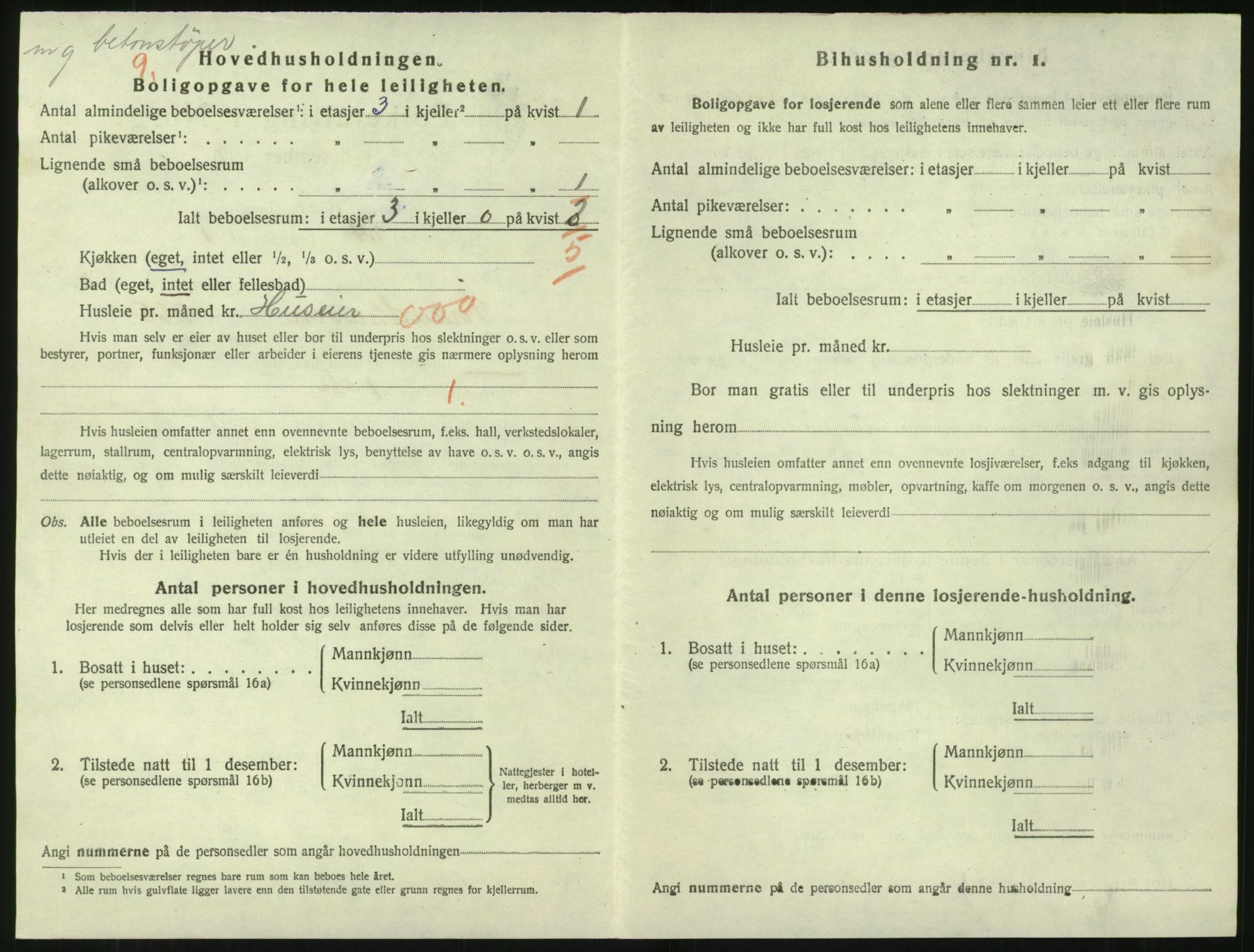 SAK, 1920 census for Tvedestrand, 1920, p. 1004