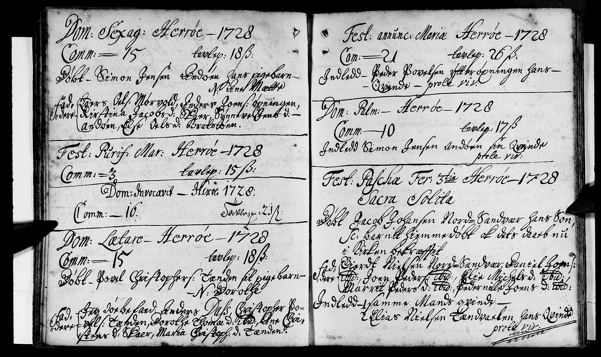 Ministerialprotokoller, klokkerbøker og fødselsregistre - Nordland, AV/SAT-A-1459/834/L0503: Parish register (official) no. 834A01, 1714-1737