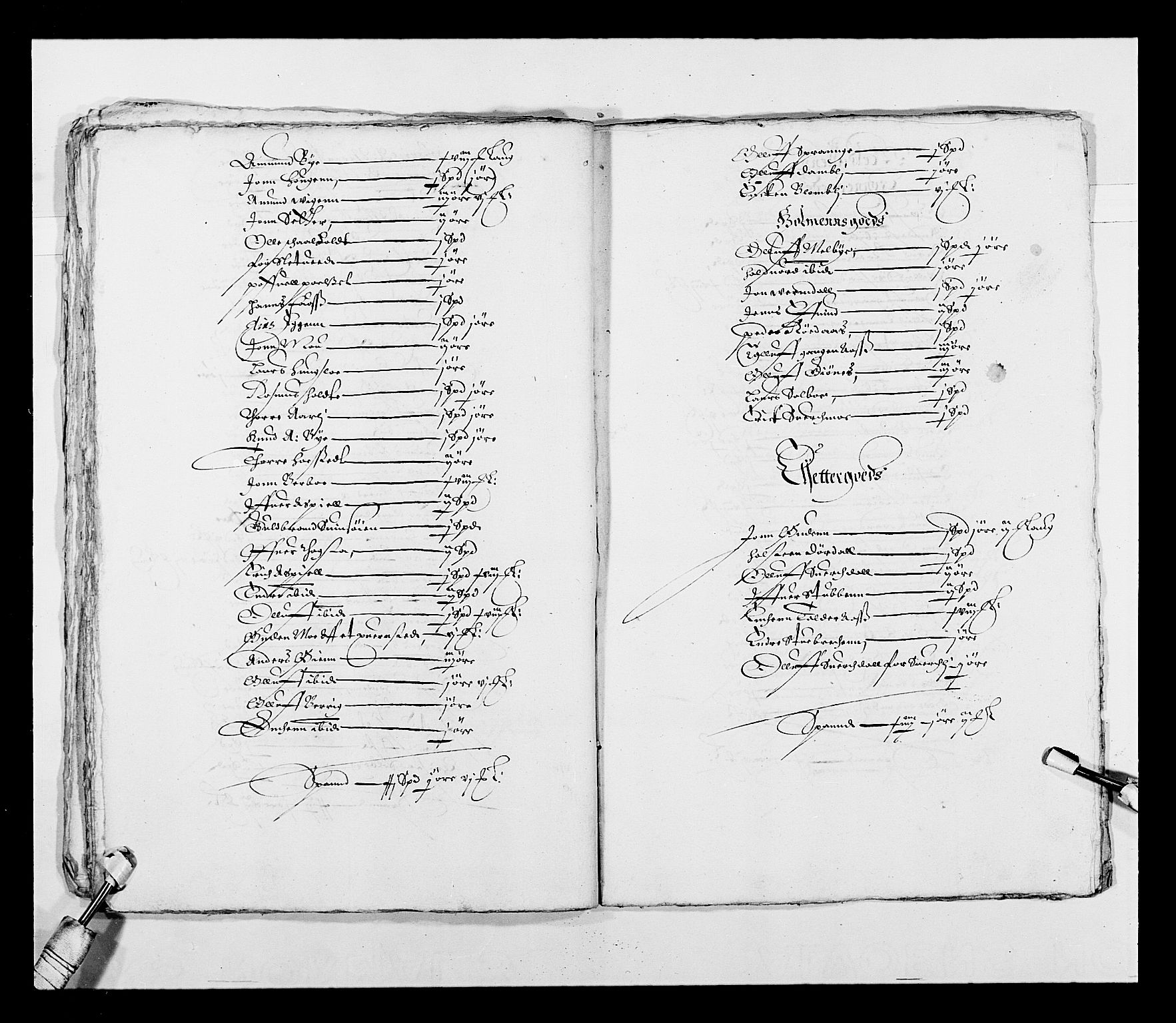 Stattholderembetet 1572-1771, AV/RA-EA-2870/Ek/L0027/0001: Jordebøker 1633-1658: / Jordebøker for Trondheim len, 1643-1644, p. 185