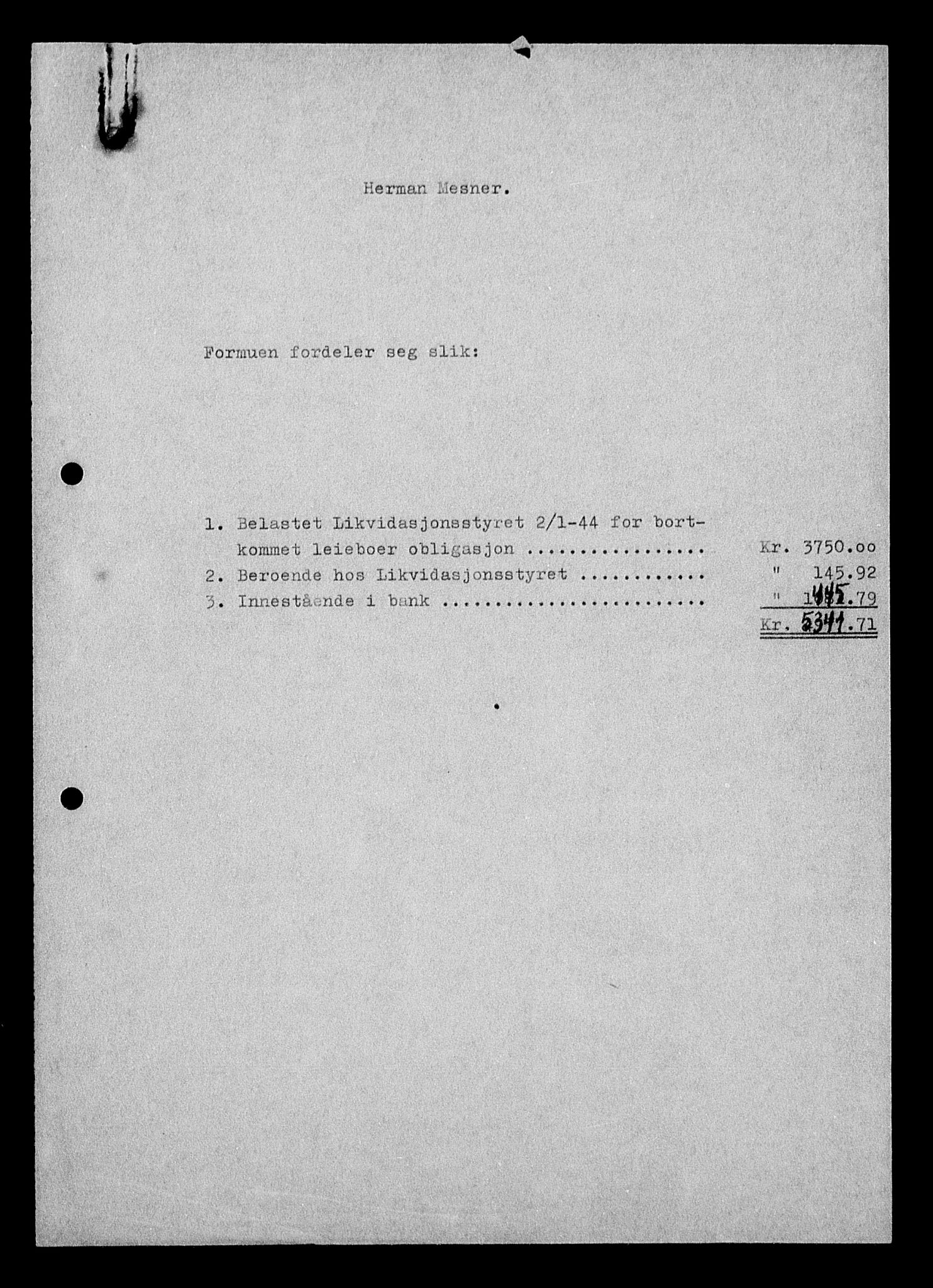 Justisdepartementet, Tilbakeføringskontoret for inndratte formuer, RA/S-1564/H/Hc/Hcc/L0964: --, 1945-1947, p. 19