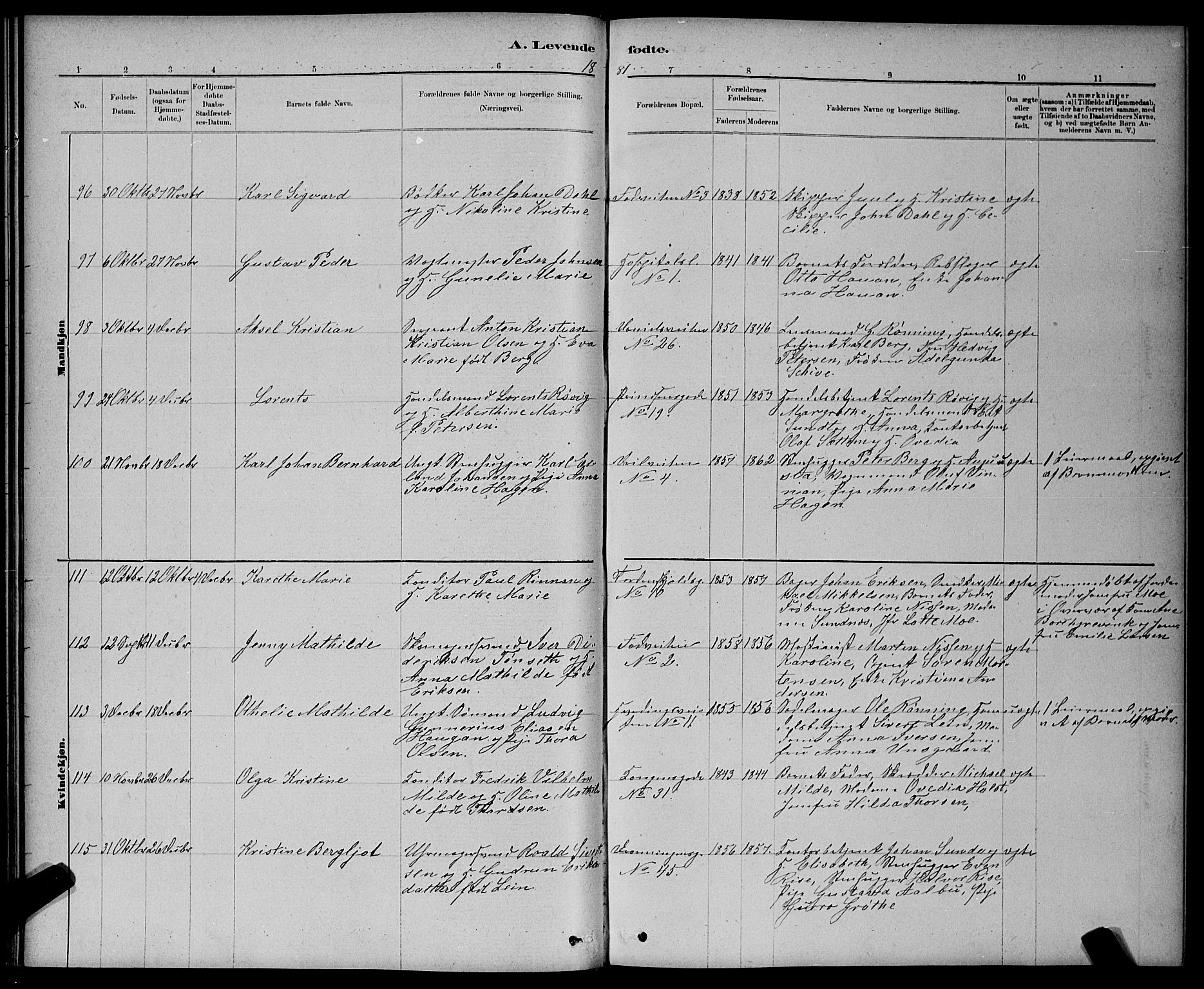 Ministerialprotokoller, klokkerbøker og fødselsregistre - Sør-Trøndelag, AV/SAT-A-1456/601/L0091: Parish register (copy) no. 601C09, 1878-1883