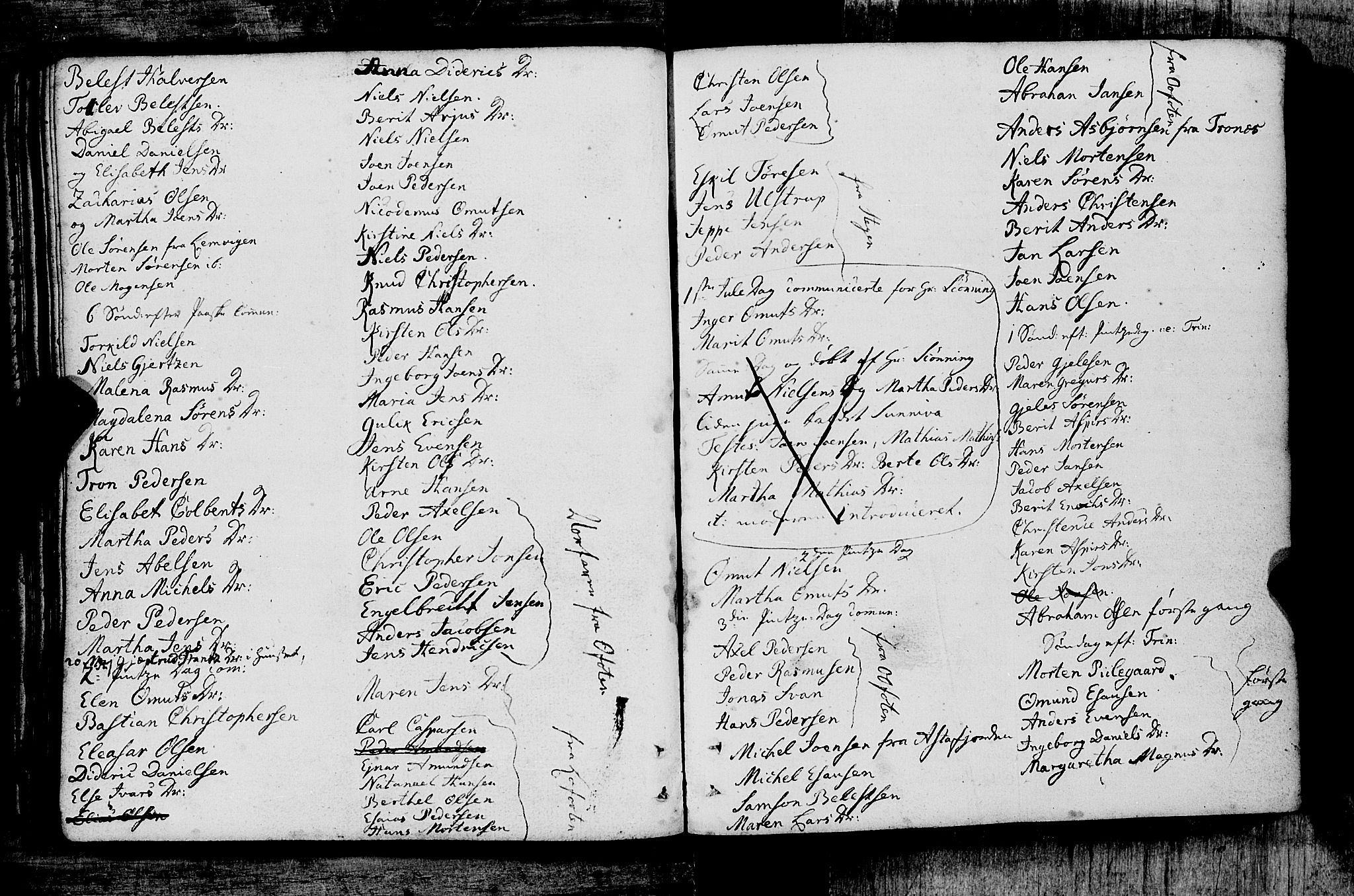 Måsøy sokneprestkontor, AV/SATØ-S-1348/B/L0026: Communicants register no. 26 (1), 1749-1804