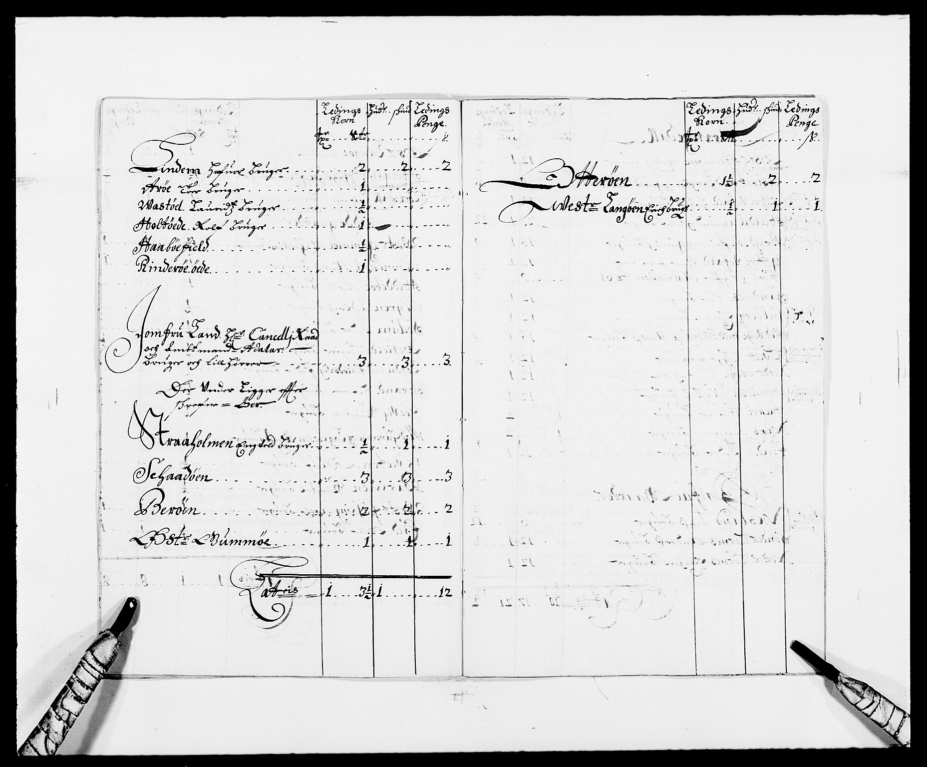 Rentekammeret inntil 1814, Reviderte regnskaper, Fogderegnskap, AV/RA-EA-4092/R34/L2049: Fogderegnskap Bamble, 1685-1687, p. 216