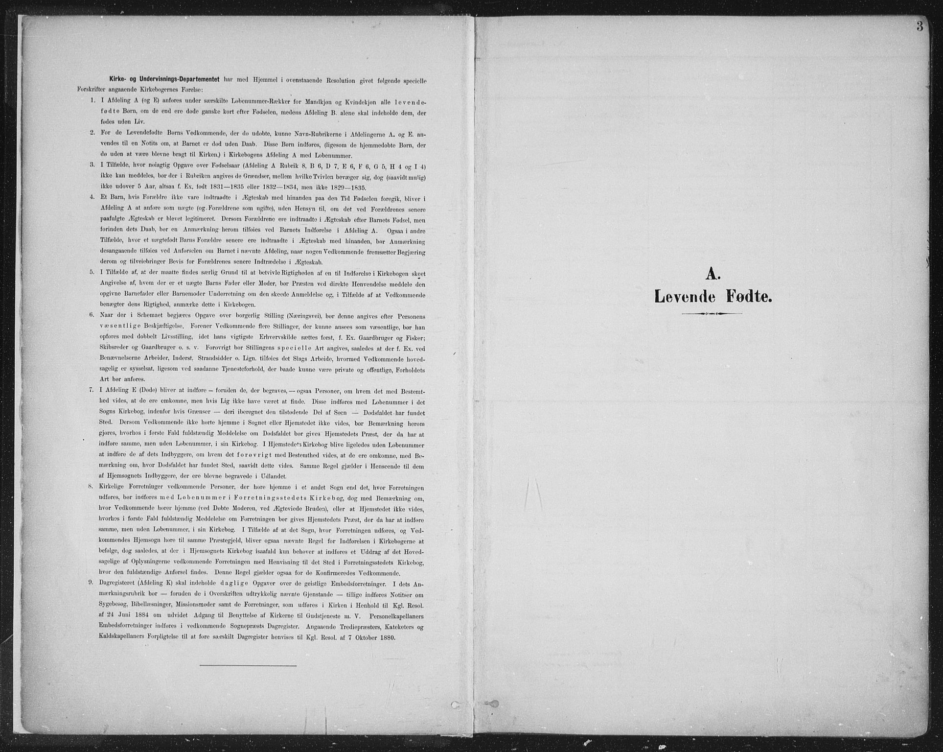 Tysvær sokneprestkontor, SAST/A -101864/H/Ha/Haa/L0008: Parish register (official) no. A 8, 1897-1918, p. 3