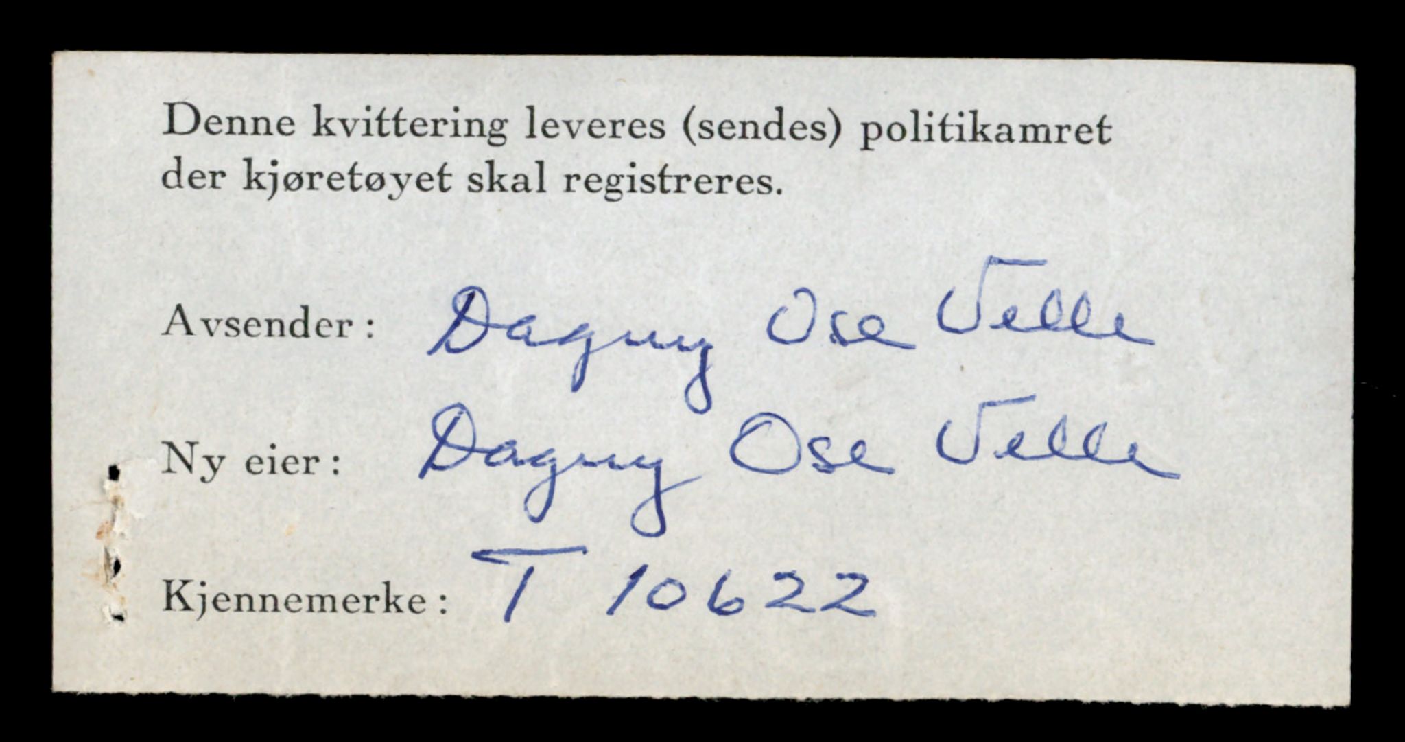 Møre og Romsdal vegkontor - Ålesund trafikkstasjon, AV/SAT-A-4099/F/Fe/L0022: Registreringskort for kjøretøy T 10584 - T 10694, 1927-1998, p. 1210