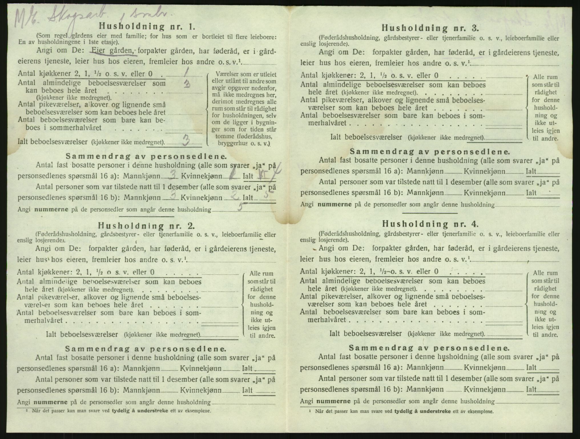 SAKO, 1920 census for Brunlanes, 1920, p. 770
