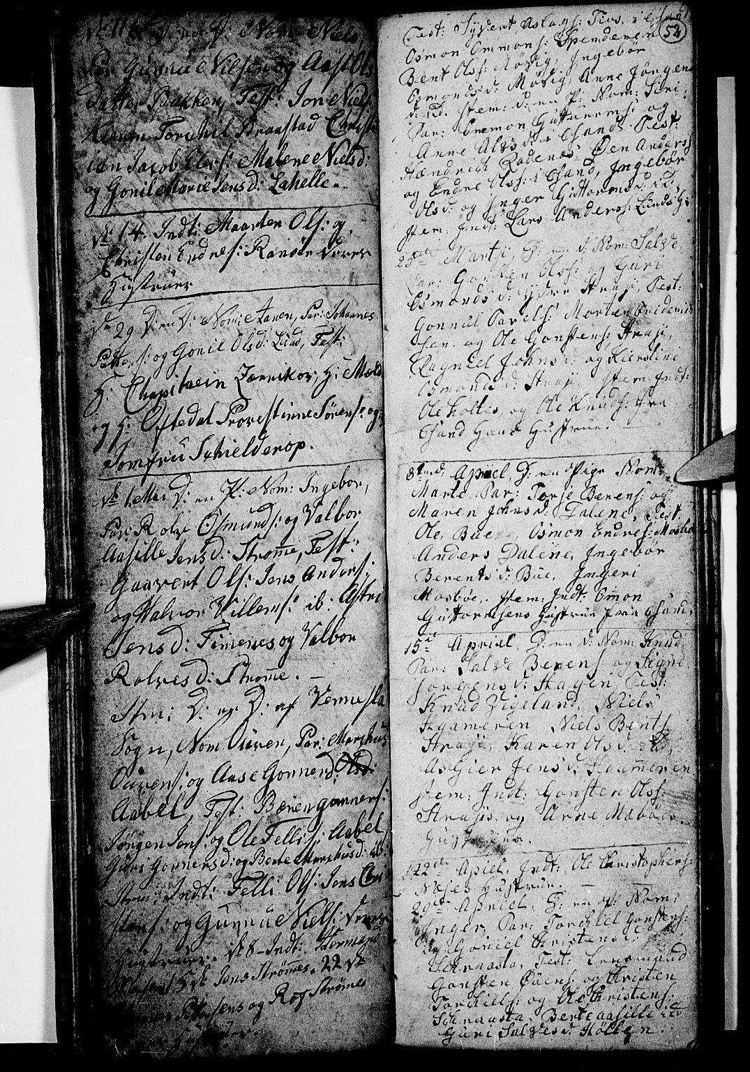 Oddernes sokneprestkontor, AV/SAK-1111-0033/F/Fb/Fba/L0002: Parish register (copy) no. B 2, 1791-1806, p. 52