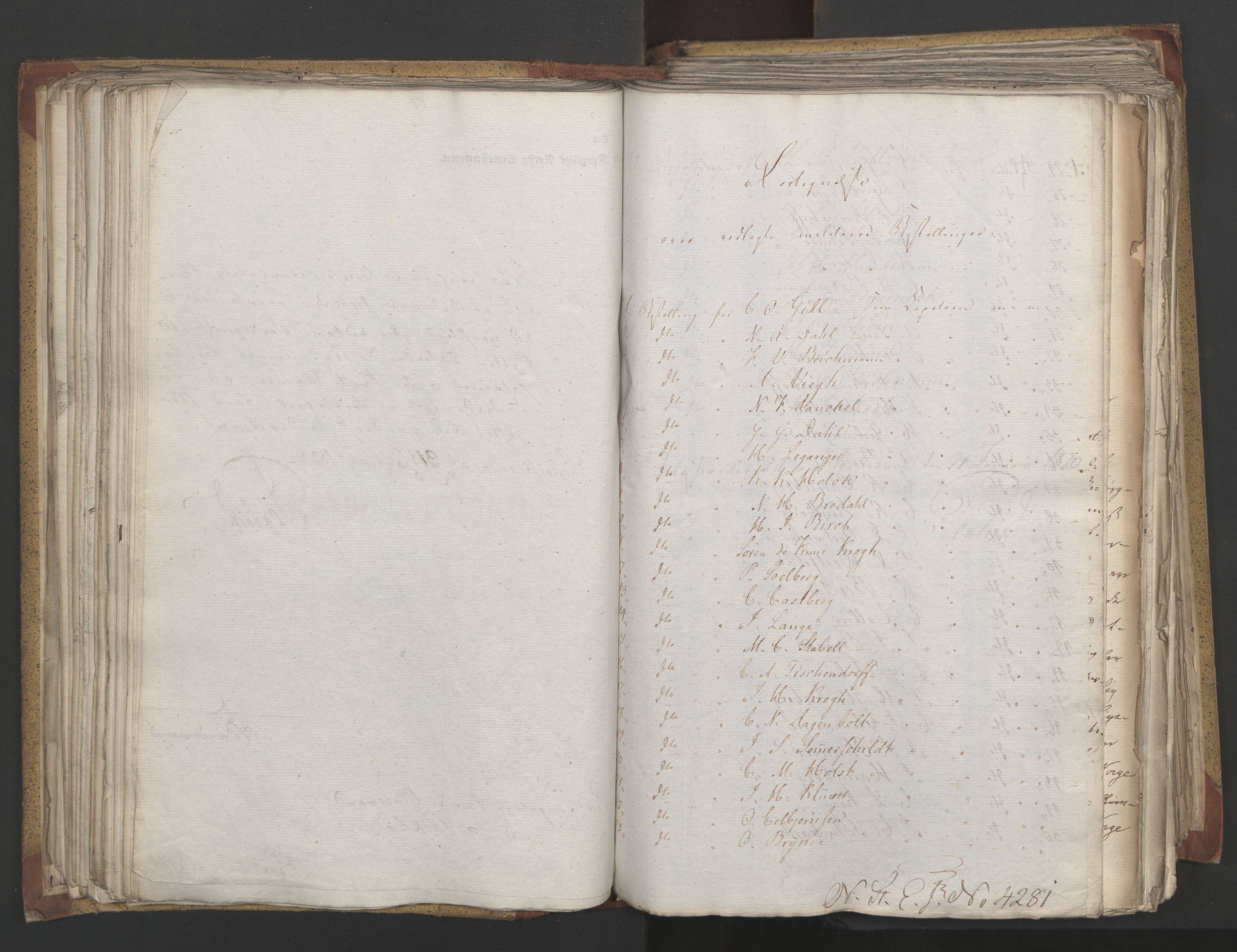 Statsrådsavdelingen i Stockholm, AV/RA-S-1003/D/Da/L0021: Regjeringsinnstillinger nr. 4233-4398, 1820, p. 157