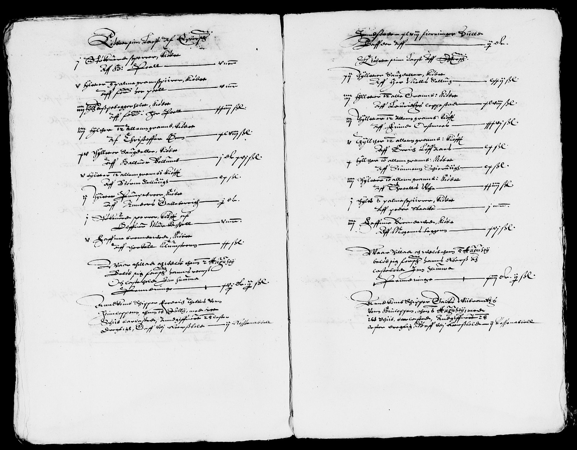 Rentekammeret inntil 1814, Reviderte regnskaper, Lensregnskaper, AV/RA-EA-5023/R/Rb/Rbo/L0001: Tønsberg len, 1584-1612