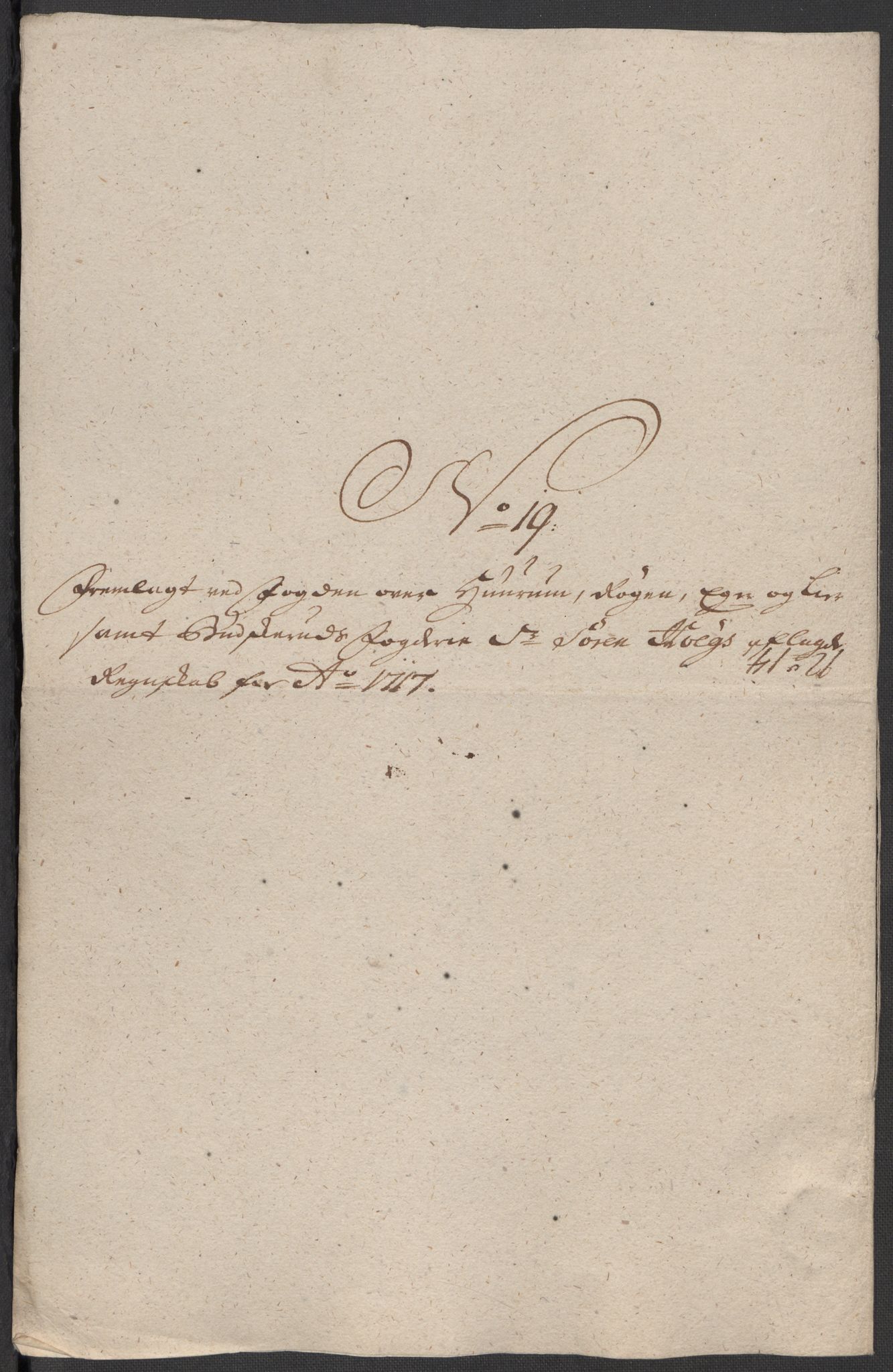 Rentekammeret inntil 1814, Reviderte regnskaper, Fogderegnskap, AV/RA-EA-4092/R31/L1711: Fogderegnskap Hurum, Røyken, Eiker, Lier og Buskerud, 1717, p. 232