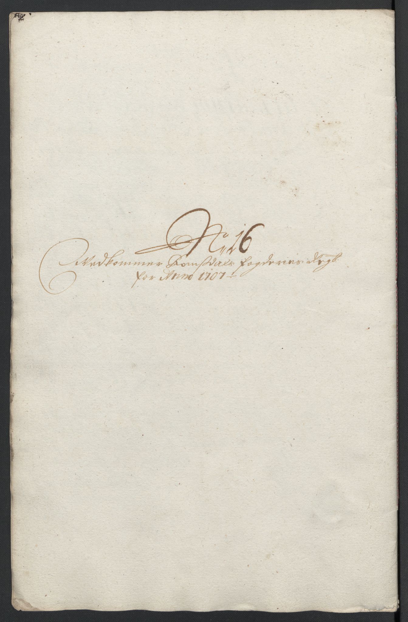 Rentekammeret inntil 1814, Reviderte regnskaper, Fogderegnskap, AV/RA-EA-4092/R55/L3658: Fogderegnskap Romsdal, 1707-1708, p. 139