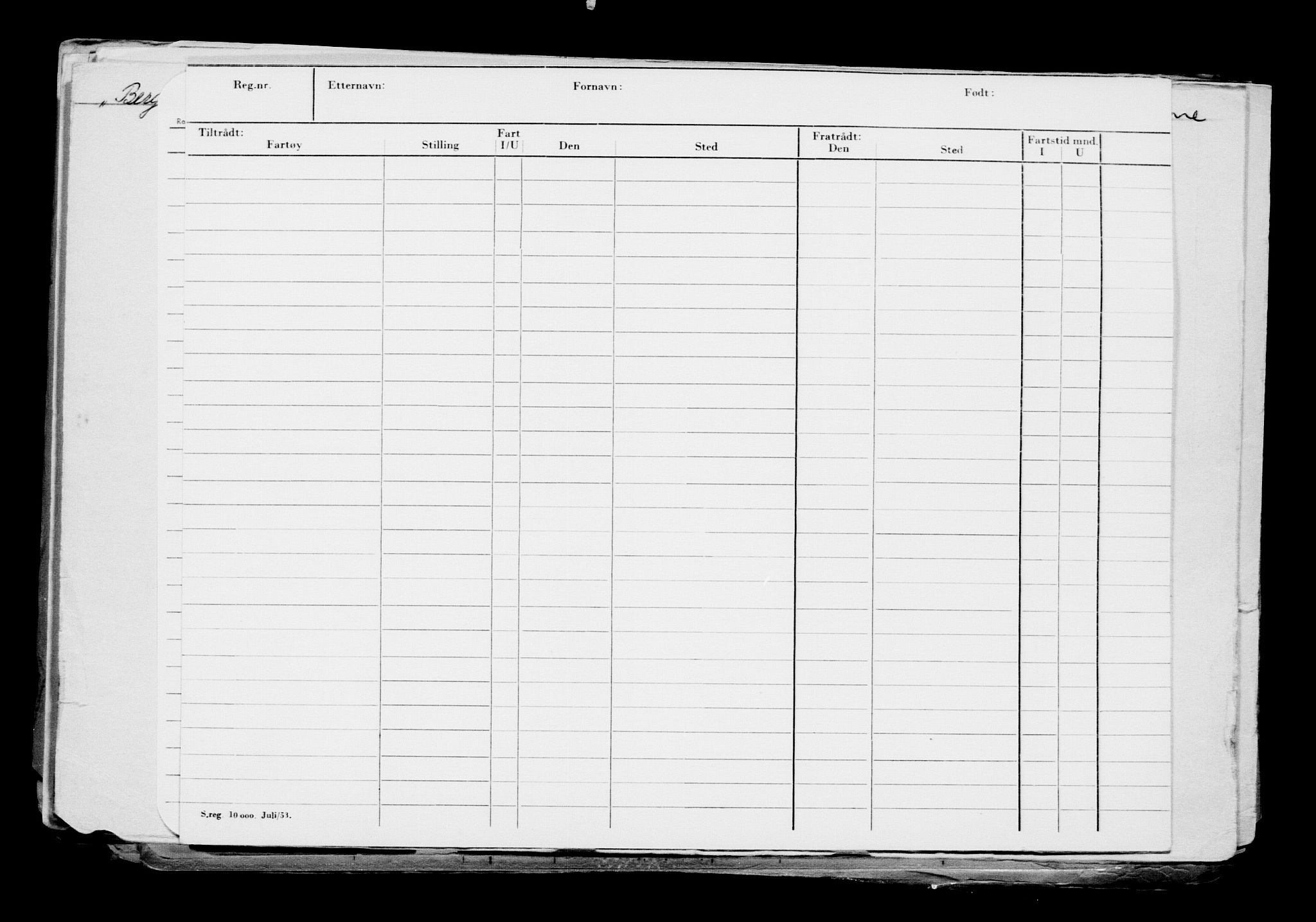 Direktoratet for sjømenn, RA/S-3545/G/Gb/L0208: Hovedkort, 1922, p. 270