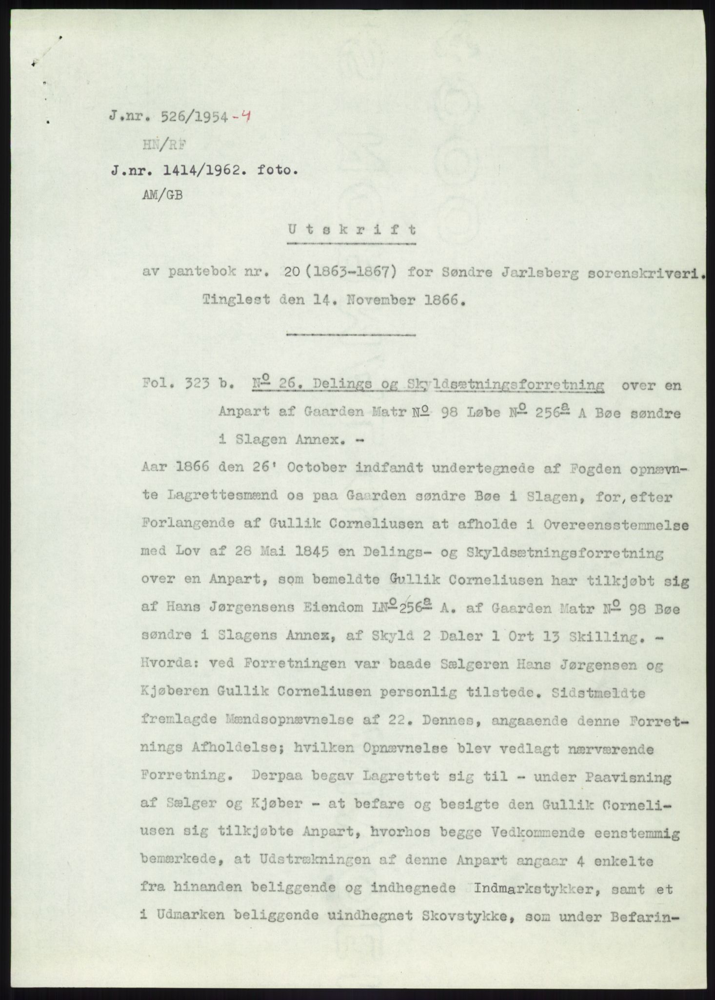 Statsarkivet i Kongsberg, SAKO/A-0001, 1944-1954, p. 183