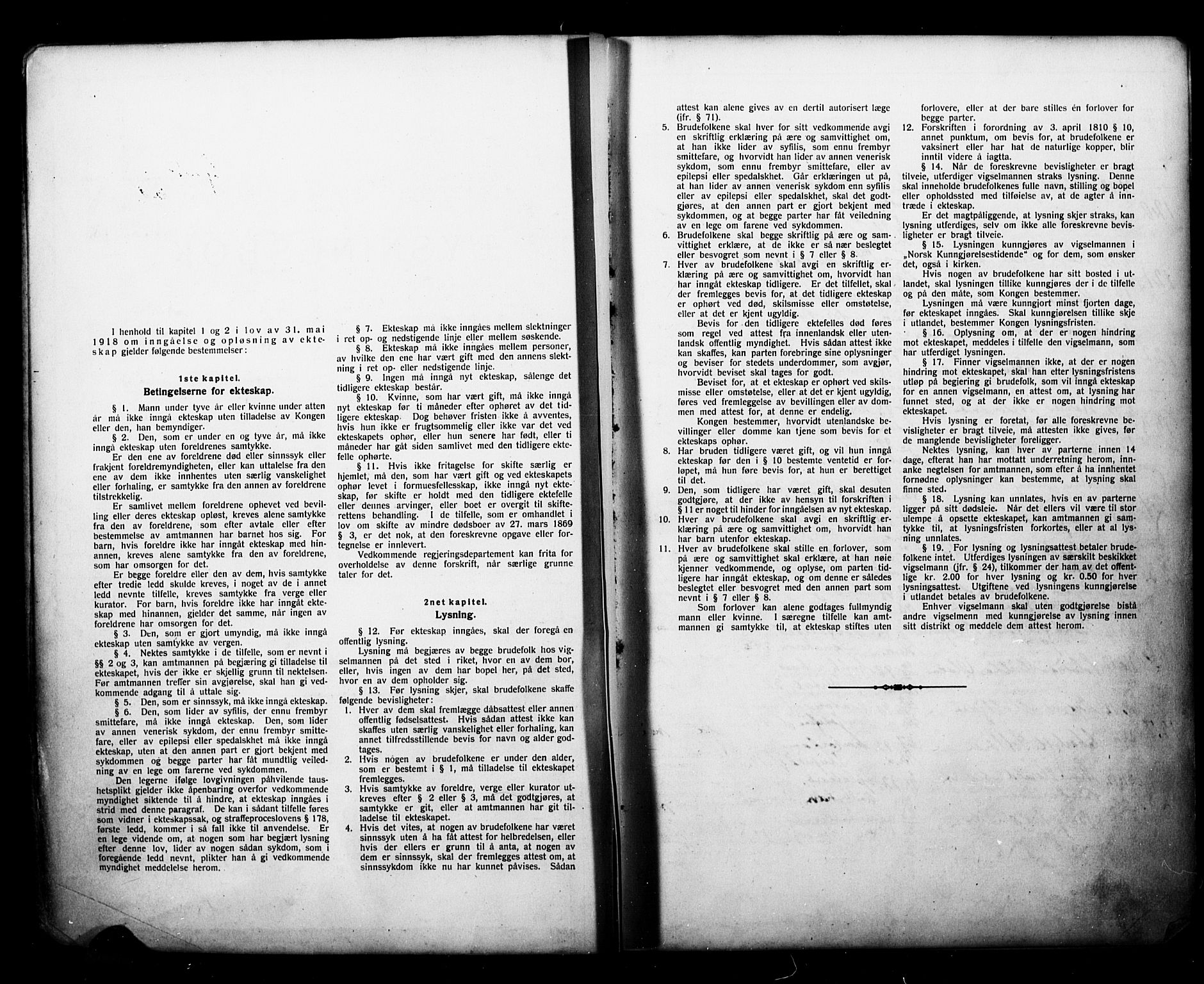 Grønland prestekontor Kirkebøker, SAO/A-10848/H/Ha/L0002: Banns register no. 2, 1919-1929