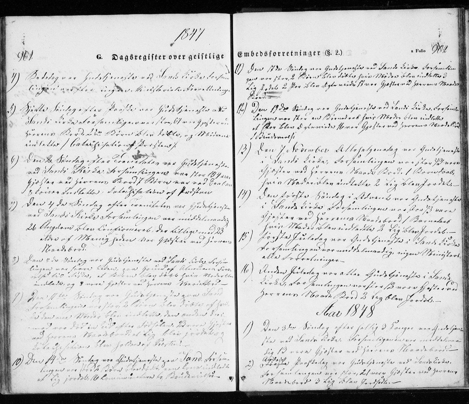 Trondenes sokneprestkontor, SATØ/S-1319/H/Ha/L0010kirke: Parish register (official) no. 10, 1840-1865, p. 901-902