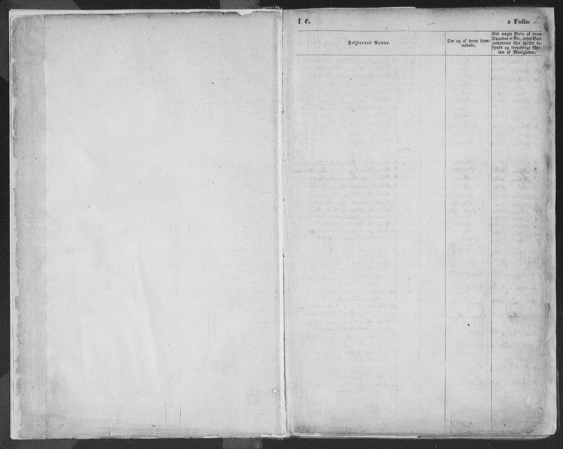 Helleland sokneprestkontor, SAST/A-101810: Parish register (official) no. A 7.1, 1863-1886, p. 2