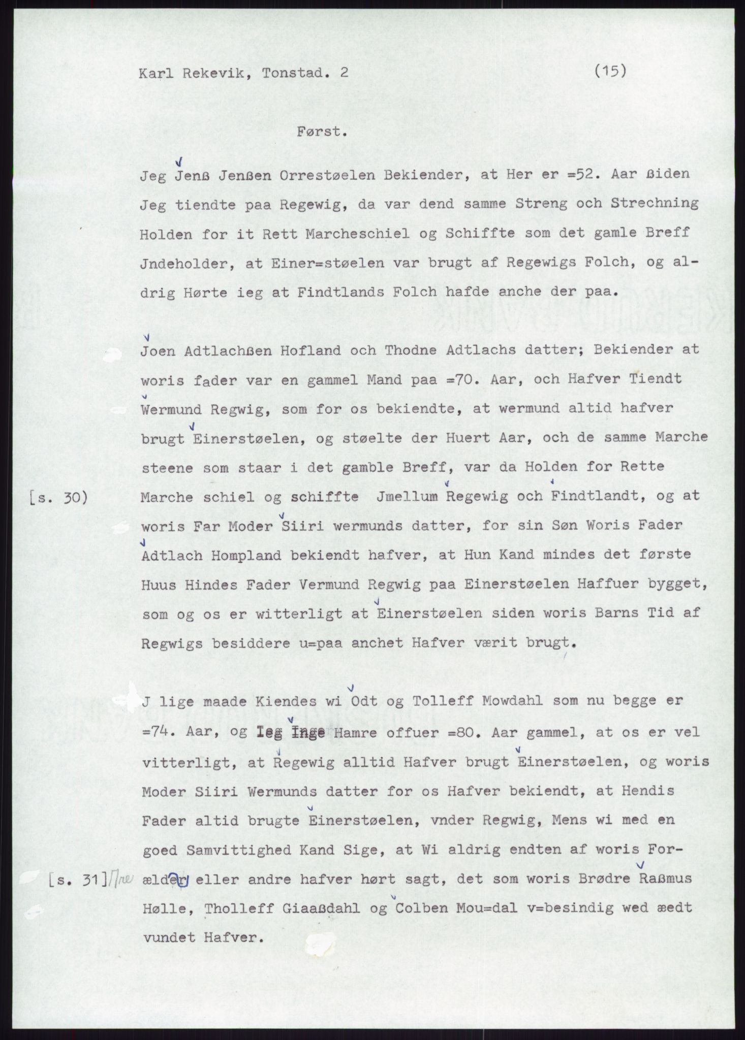 Samlinger til kildeutgivelse, Diplomavskriftsamlingen, AV/RA-EA-4053/H/Ha, p. 2383