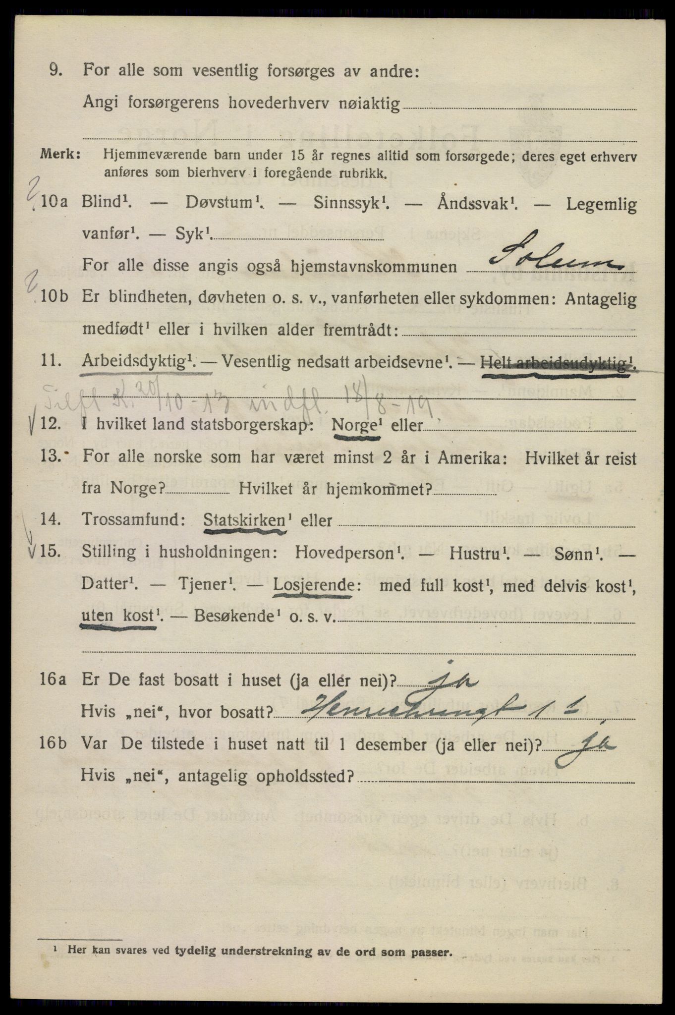 SAO, 1920 census for Kristiania, 1920, p. 286606