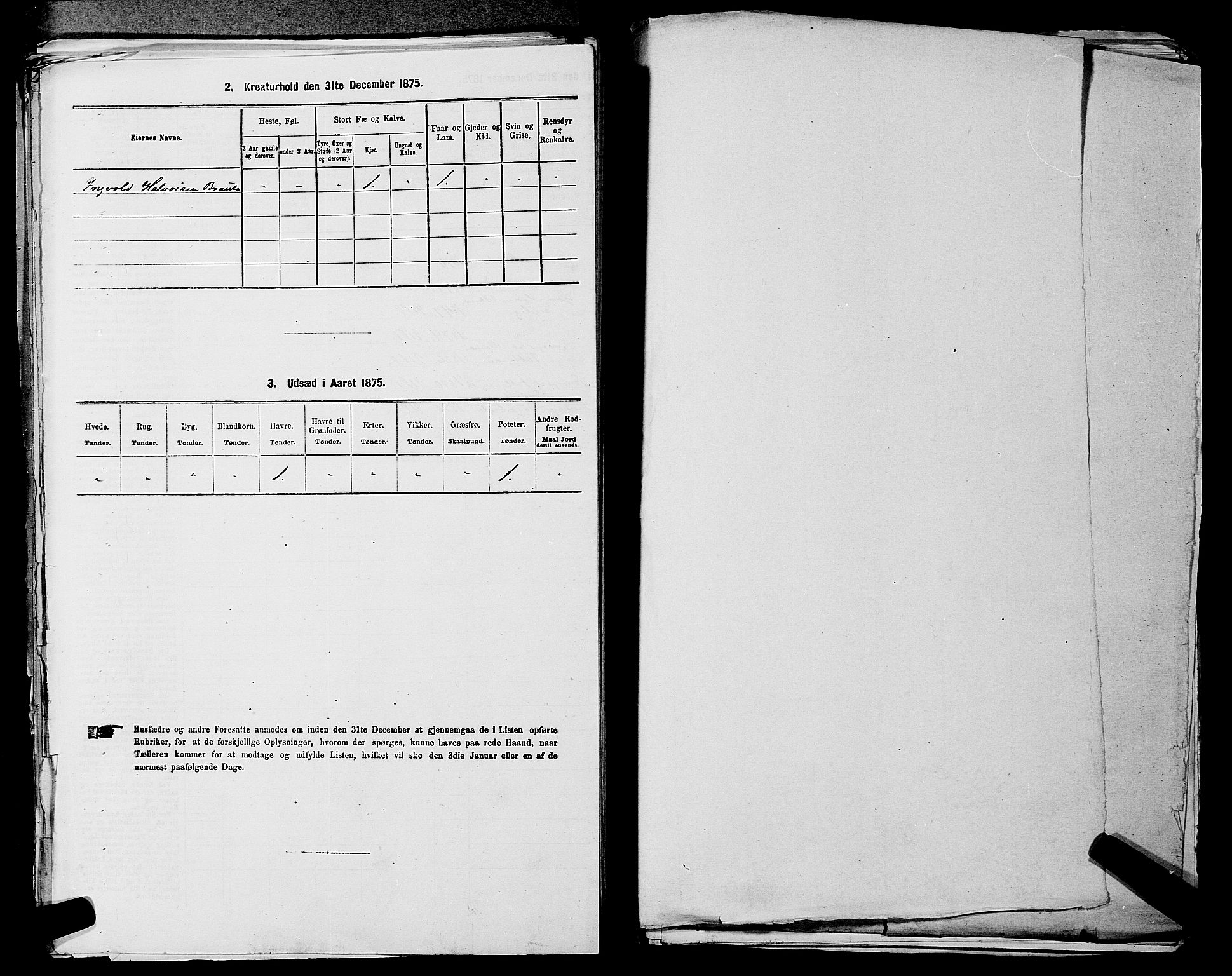 RA, 1875 census for 0235P Ullensaker, 1875, p. 1455