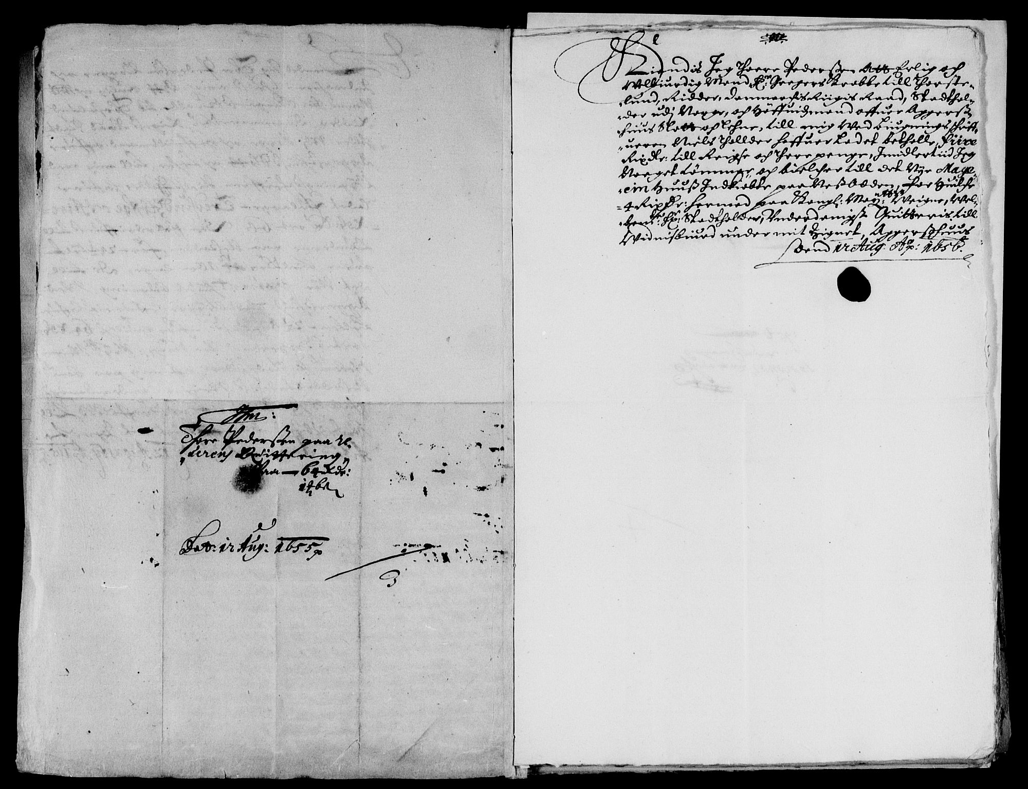 Rentekammeret inntil 1814, Reviderte regnskaper, Lensregnskaper, AV/RA-EA-5023/R/Rb/Rba/L0232: Akershus len, 1652-1656