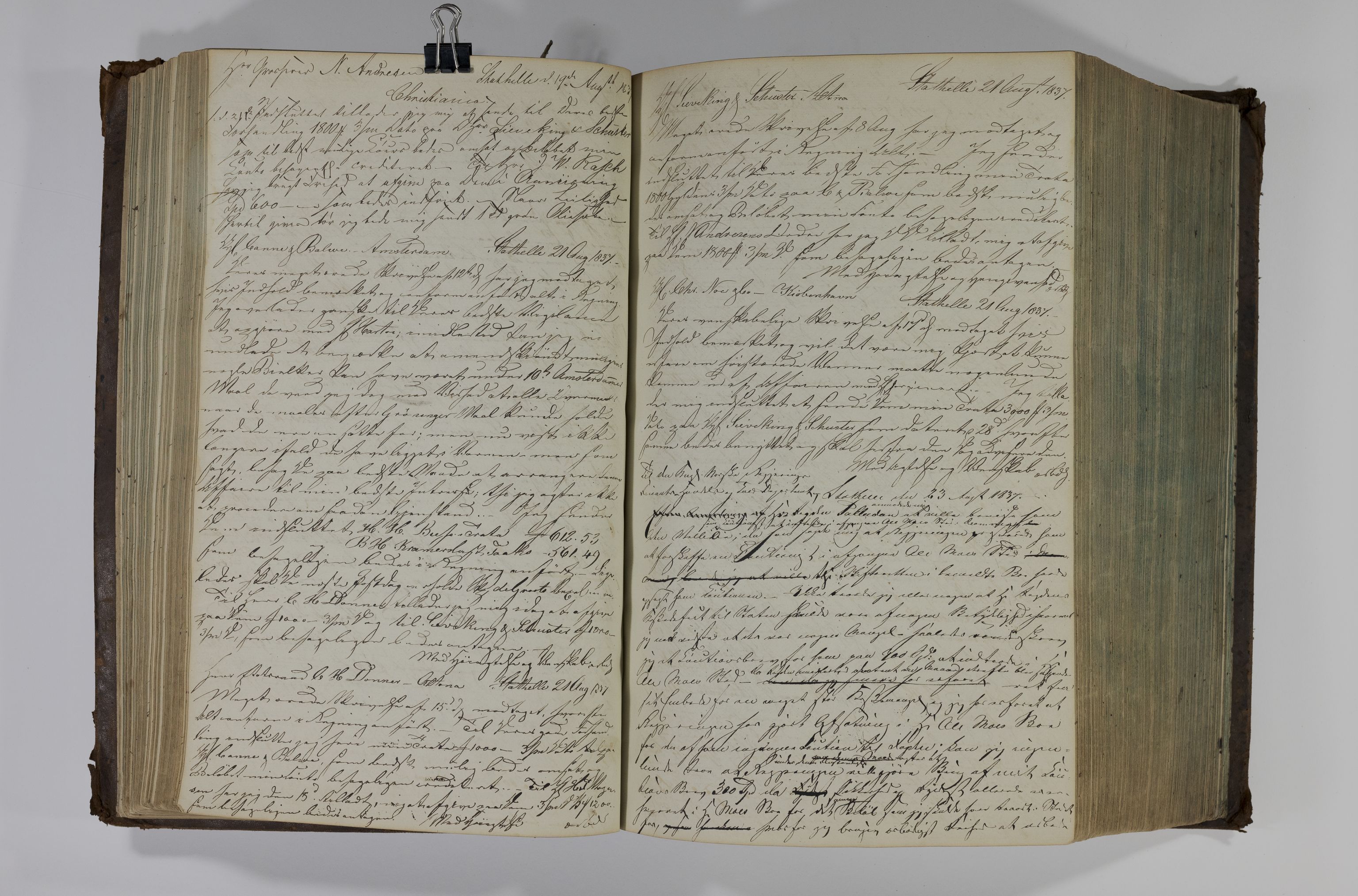 Blehr/ Kjellestad, TEMU/TGM-A-1212/B/L0006: Copiebog, 1835-1843, p. 43