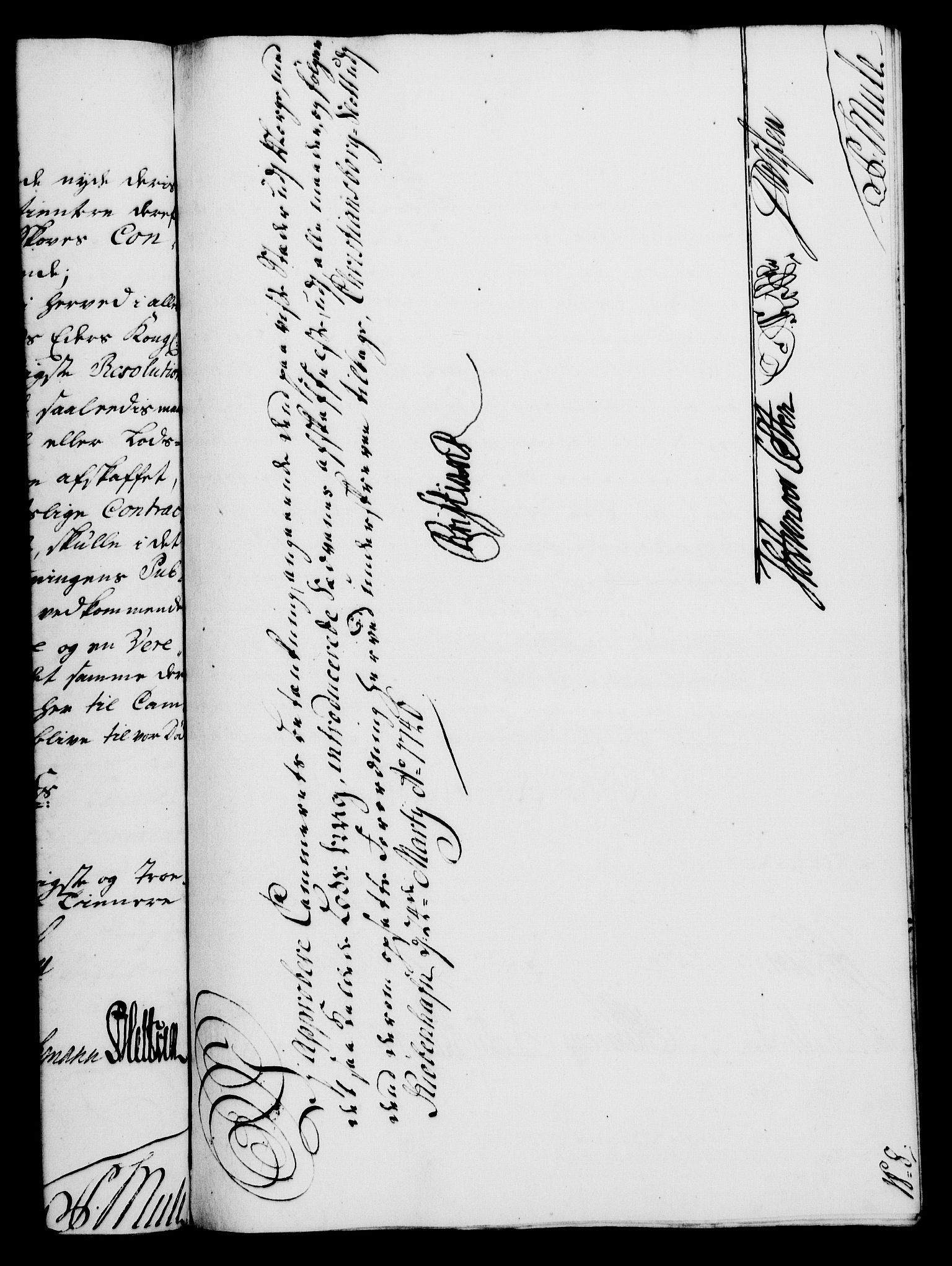 Rentekammeret, Kammerkanselliet, RA/EA-3111/G/Gf/Gfa/L0028: Norsk relasjons- og resolusjonsprotokoll (merket RK 52.28), 1745-1746, p. 701