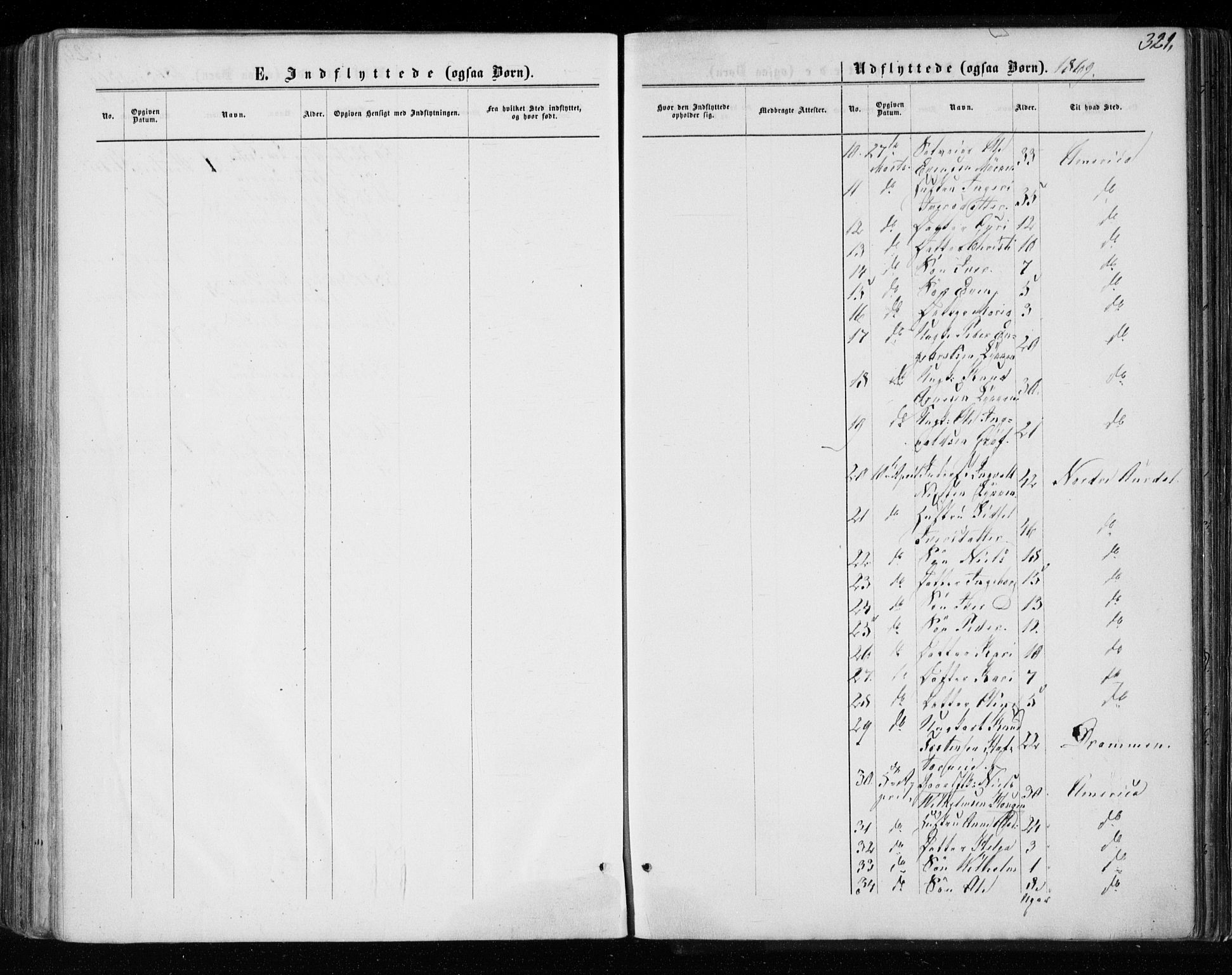 Gol kirkebøker, AV/SAKO-A-226/F/Fa/L0003: Parish register (official) no. I 3, 1863-1875, p. 321