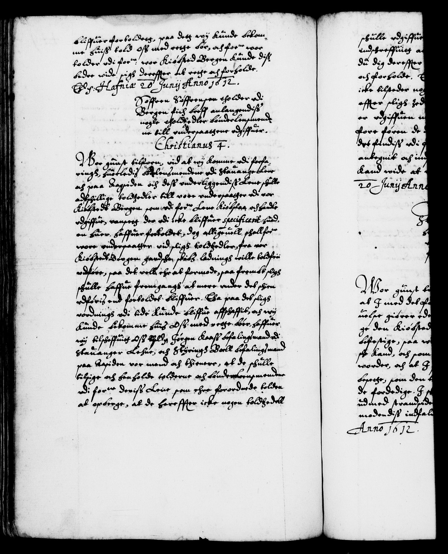 Danske Kanselli 1572-1799, AV/RA-EA-3023/F/Fc/Fca/Fcab/L0003: Norske tegnelser (mikrofilm), 1596-1616, p. 449b