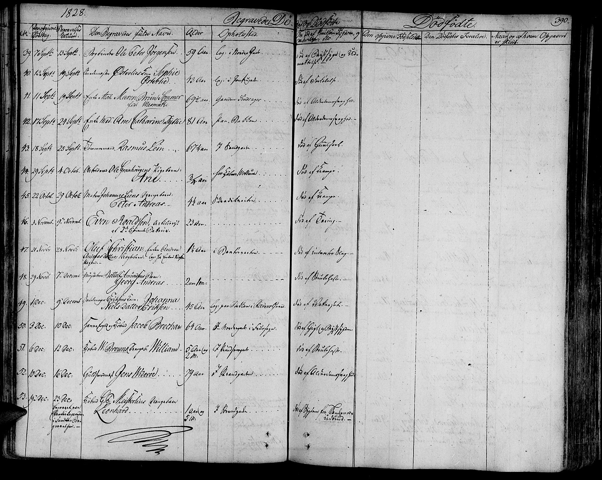 Ministerialprotokoller, klokkerbøker og fødselsregistre - Sør-Trøndelag, SAT/A-1456/602/L0109: Parish register (official) no. 602A07, 1821-1840, p. 390