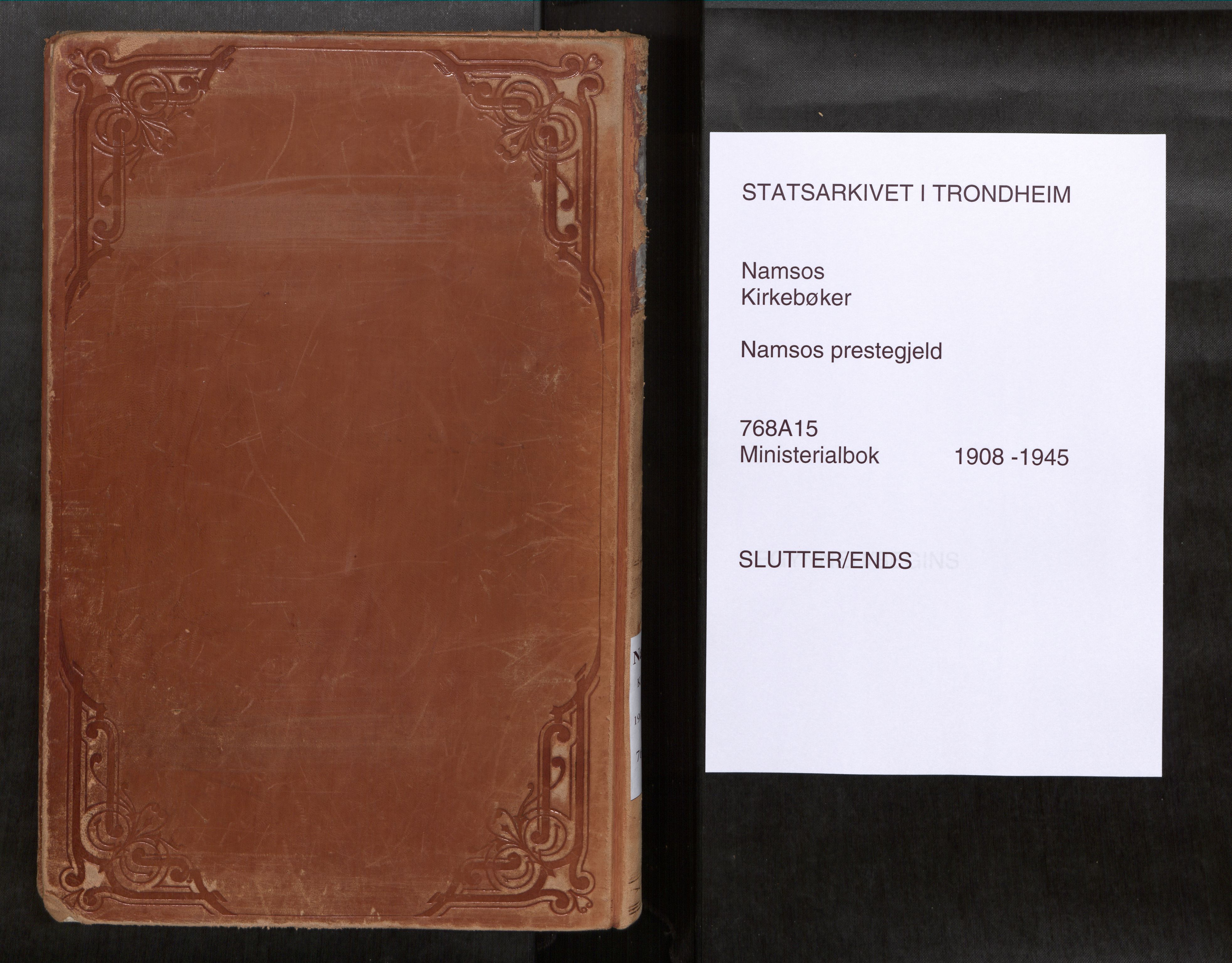 Ministerialprotokoller, klokkerbøker og fødselsregistre - Nord-Trøndelag, SAT/A-1458/768/L0579b: Parish register (official) no. 768A15, 1908-1945, p. 106