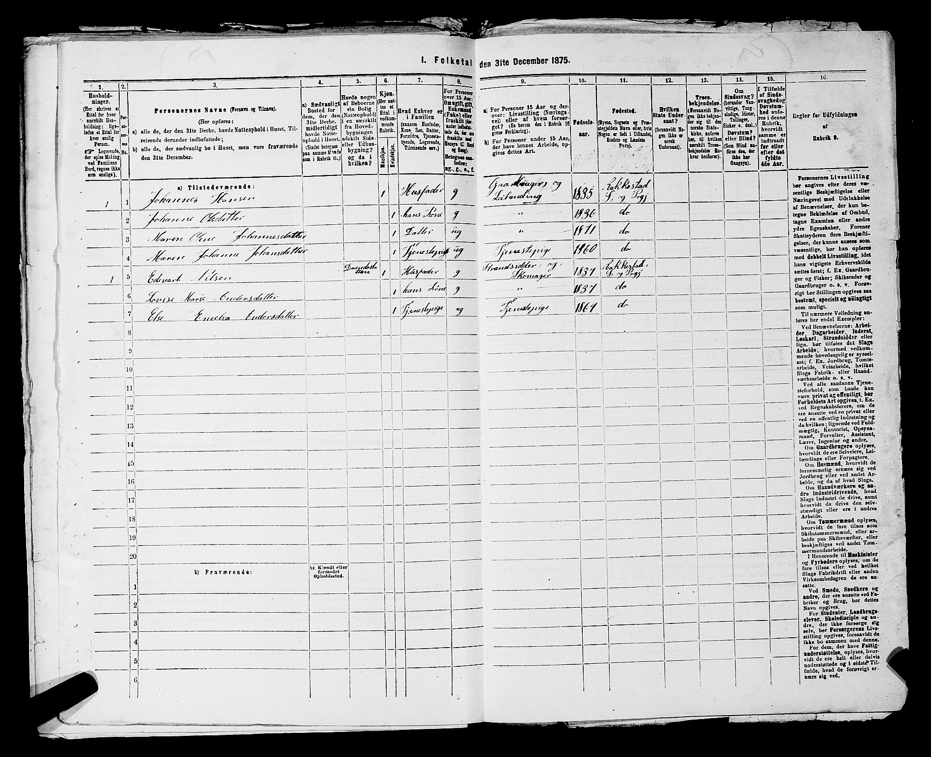 RA, 1875 census for 0128P Rakkestad, 1875, p. 1800