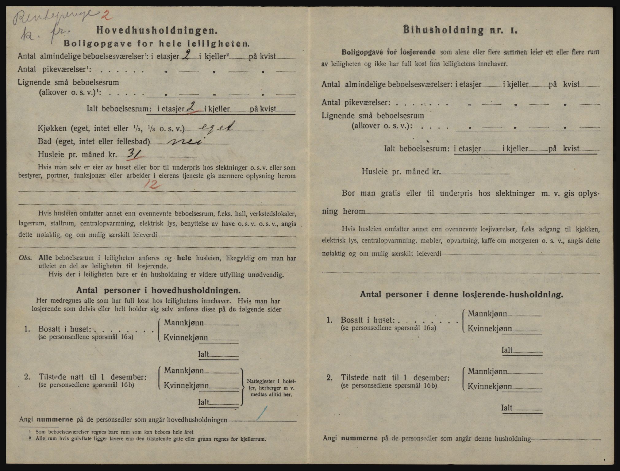 SAO, 1920 census for Kristiania, 1920, p. 4477