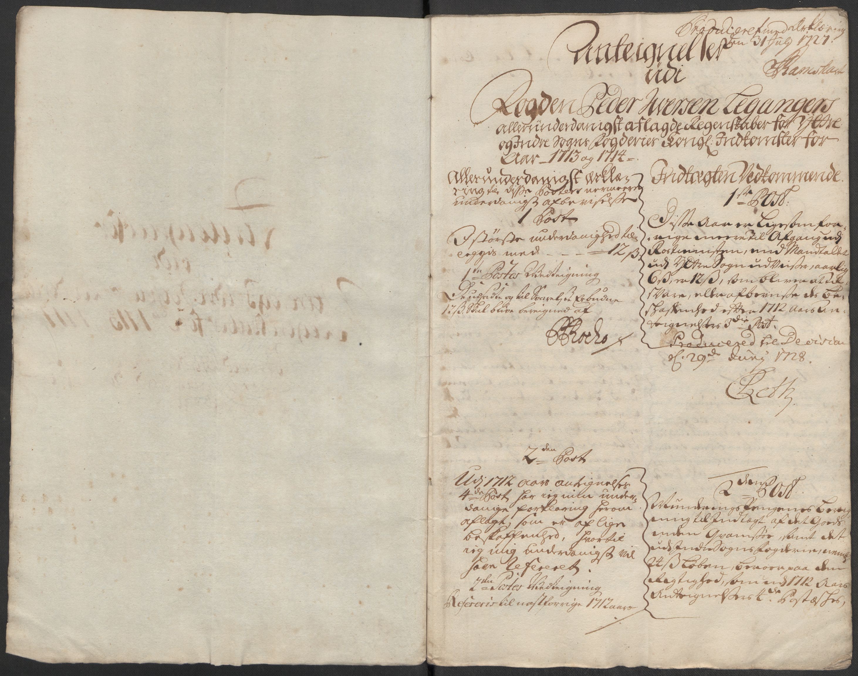 Rentekammeret inntil 1814, Reviderte regnskaper, Fogderegnskap, RA/EA-4092/R52/L3319: Fogderegnskap Sogn, 1713-1714, p. 435