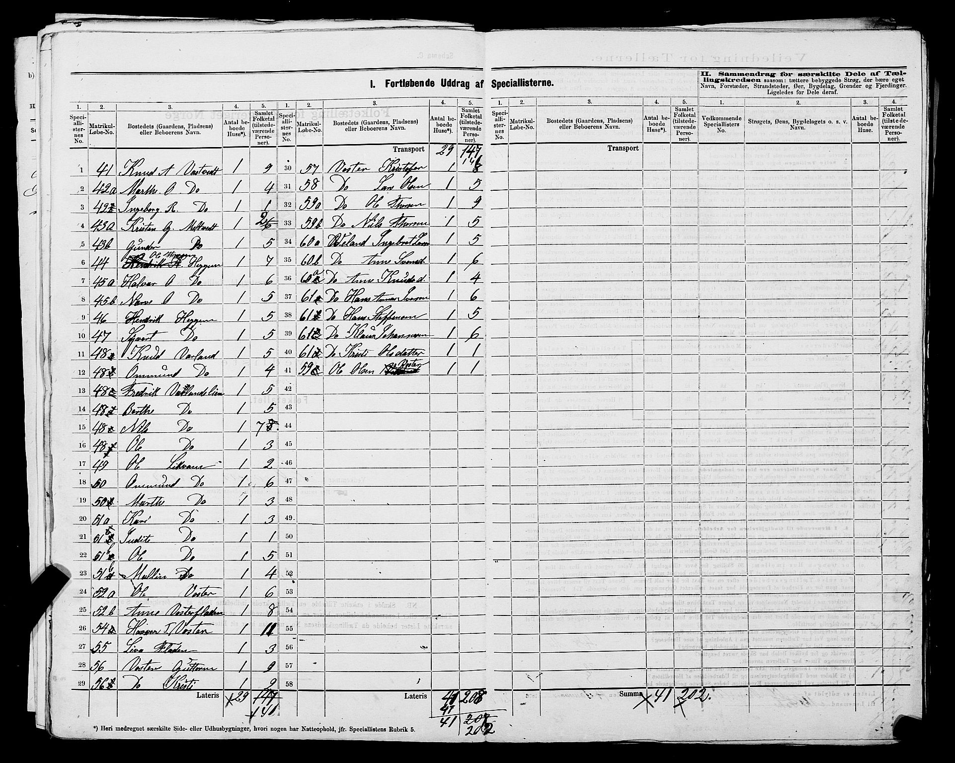 SAST, 1875 census for 1130P Strand, 1875, p. 9