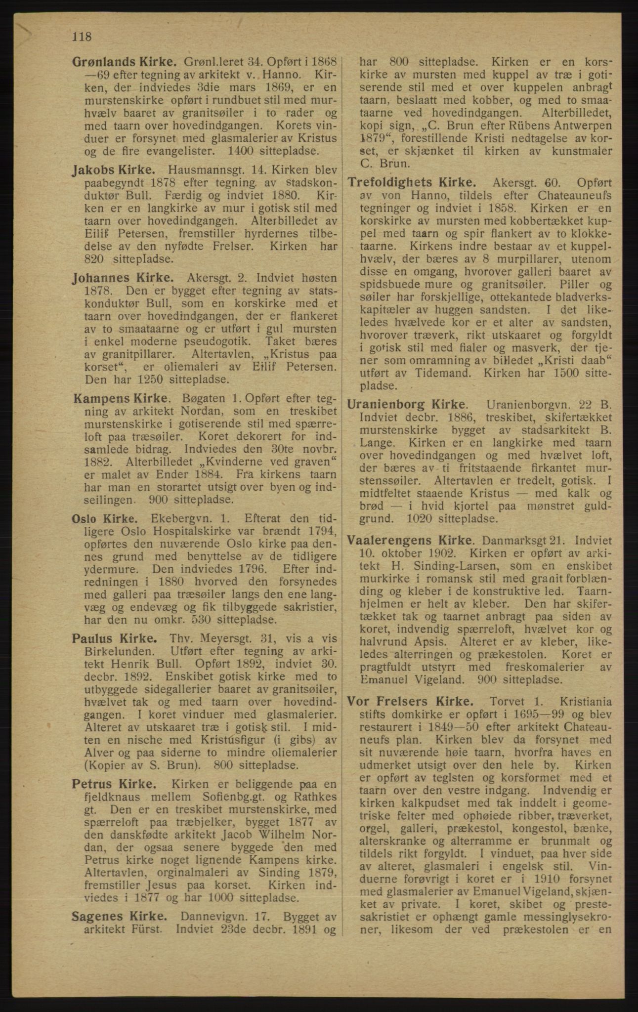 Kristiania/Oslo adressebok, PUBL/-, 1913, p. 120